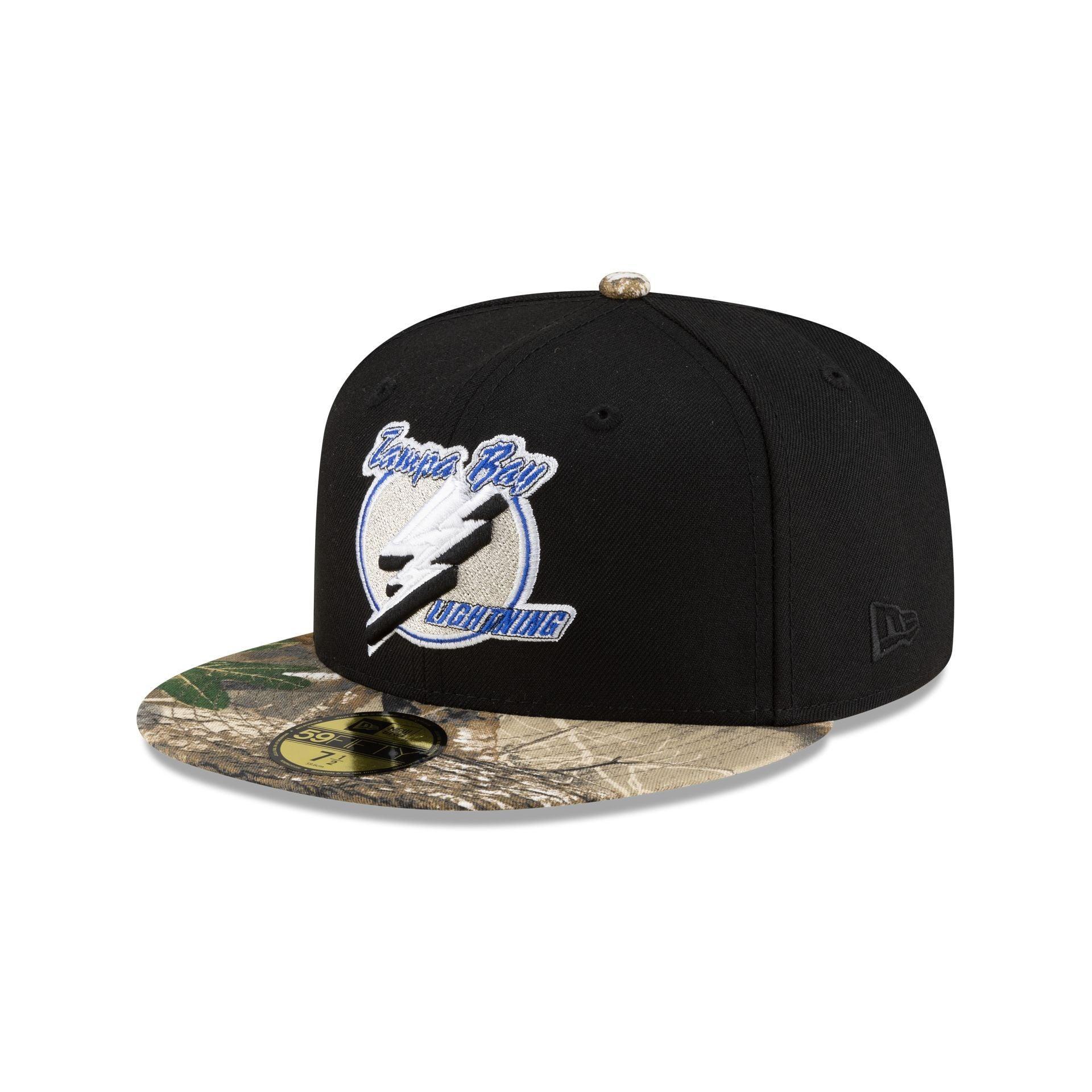 Tampa Bay Lightning Realtree Visor 59FIFTY Fitted Hat Male Product Image