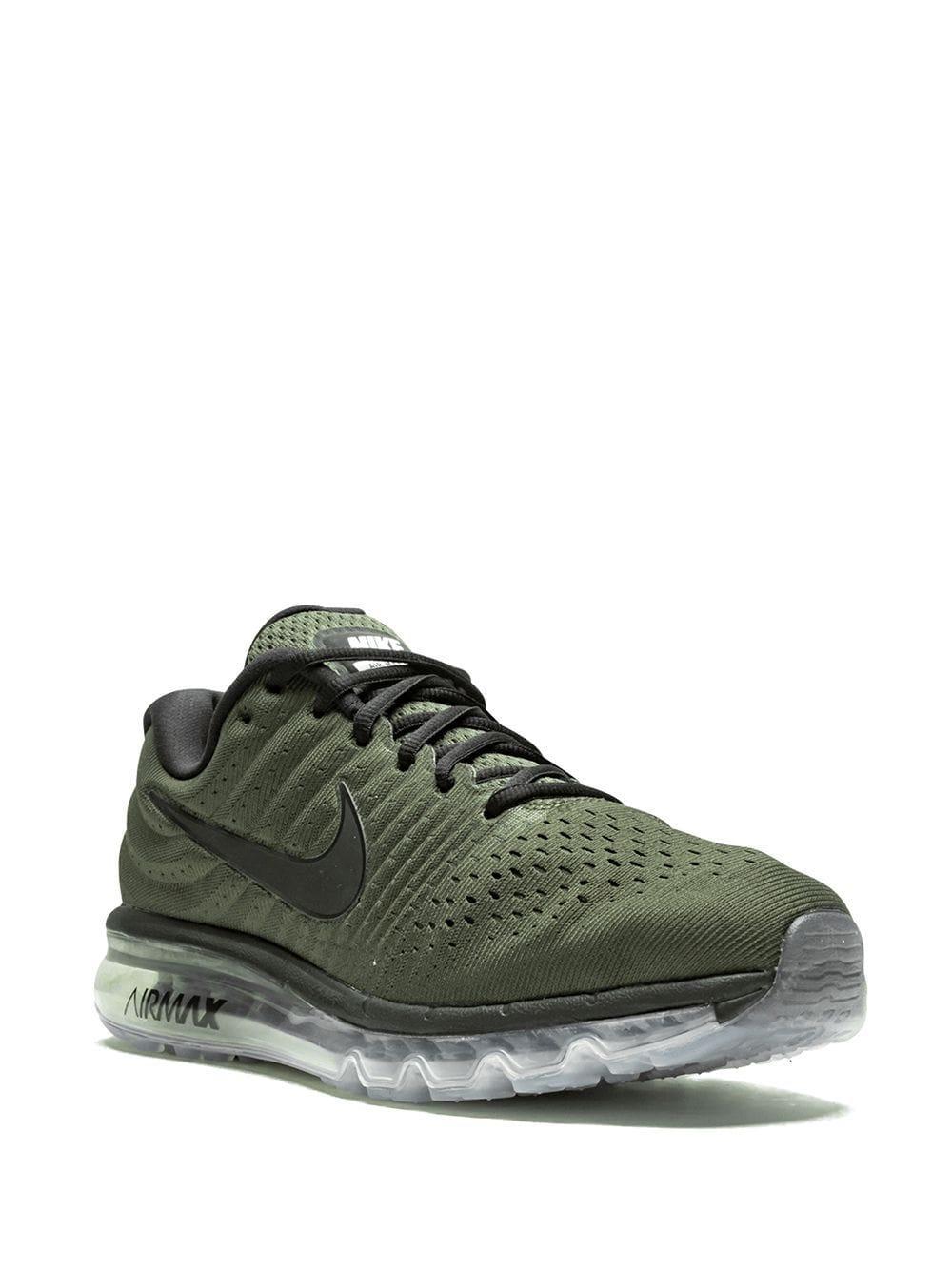 Air Max 2017 Sneakers In Cargo Khaki/ Black Product Image