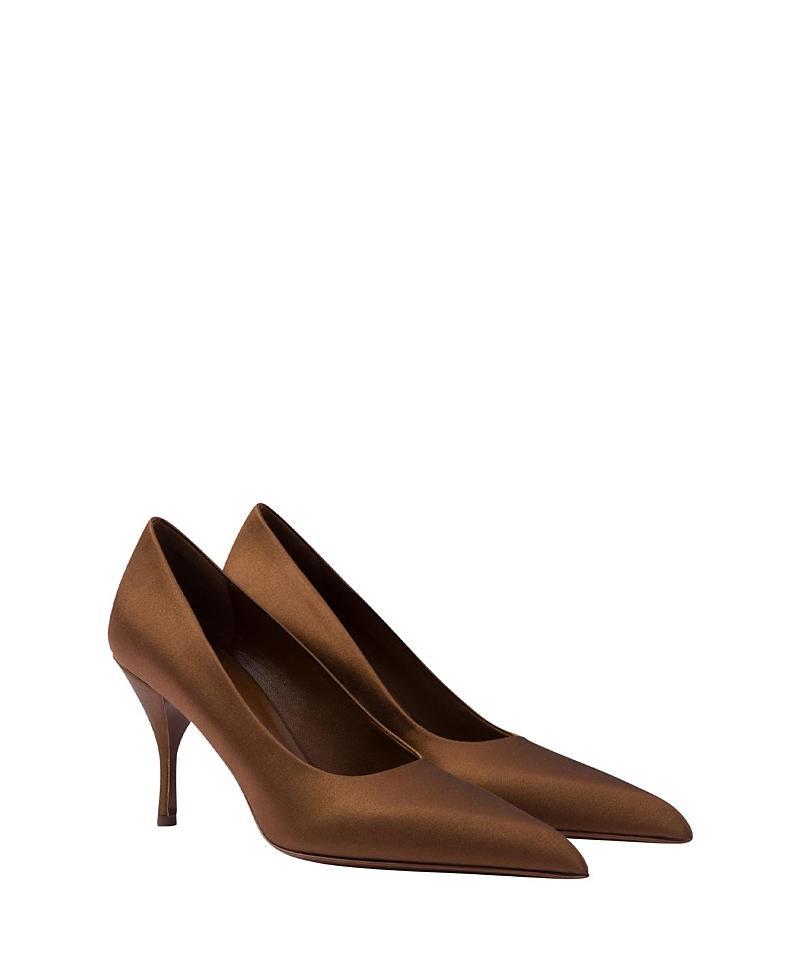 Prada Womens Satin Pumps Product Image