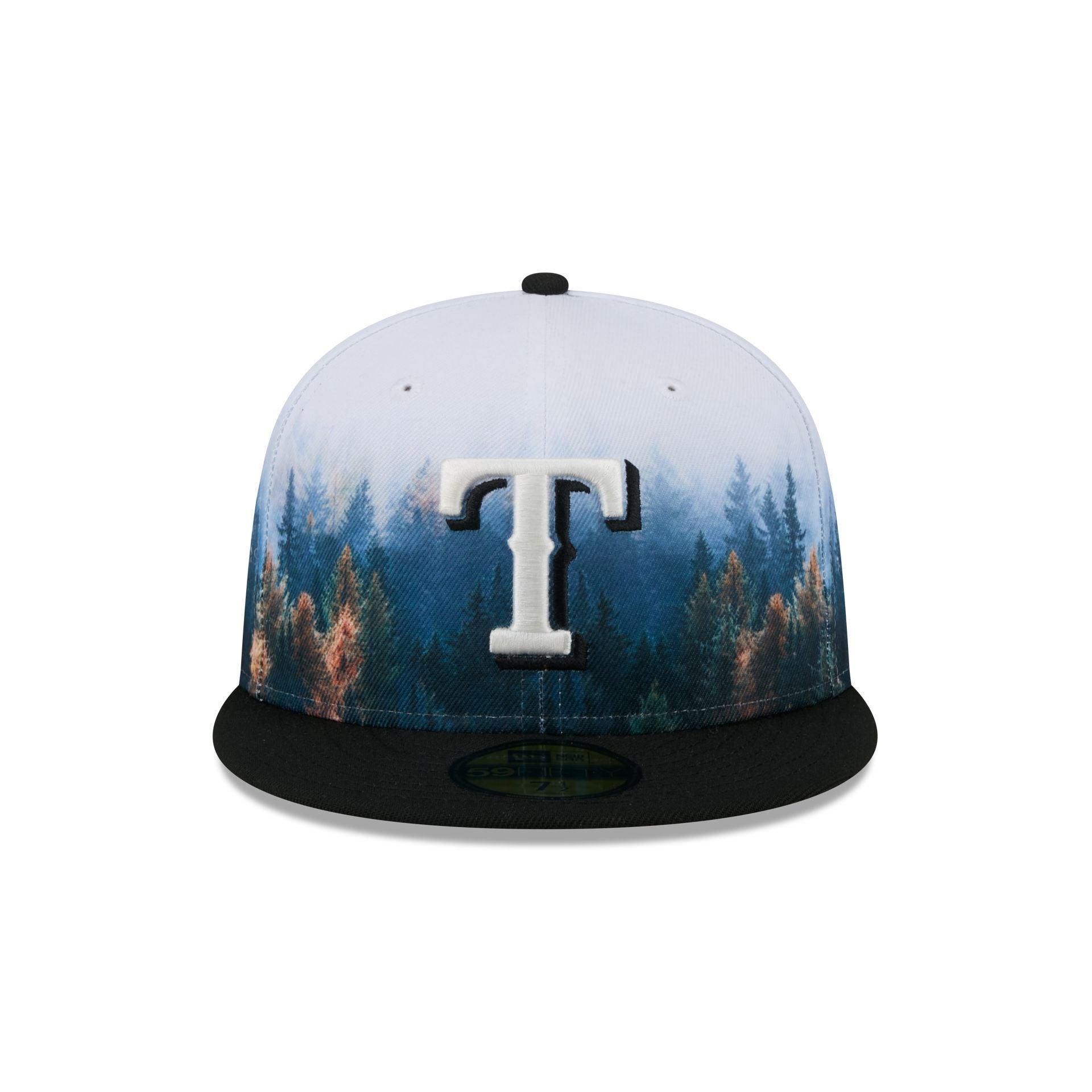 Texas Rangers Photoreal 59FIFTY Fitted Hat Male Product Image