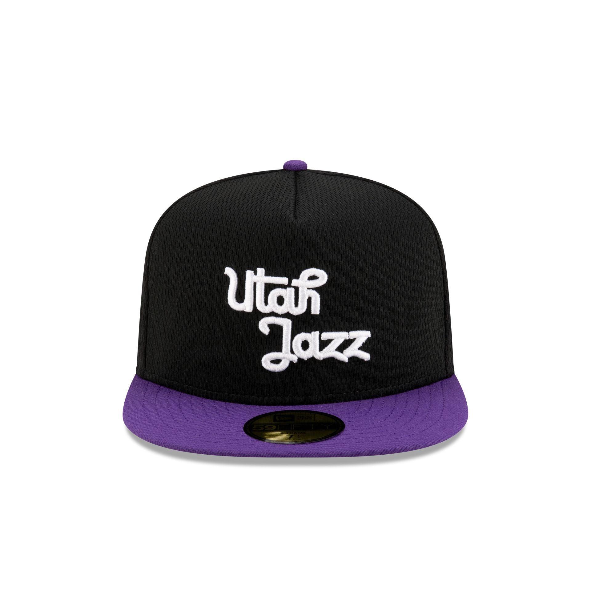 Utah Jazz Dashmark Mesh 59FIFTY A-Frame Fitted Hat Male Product Image