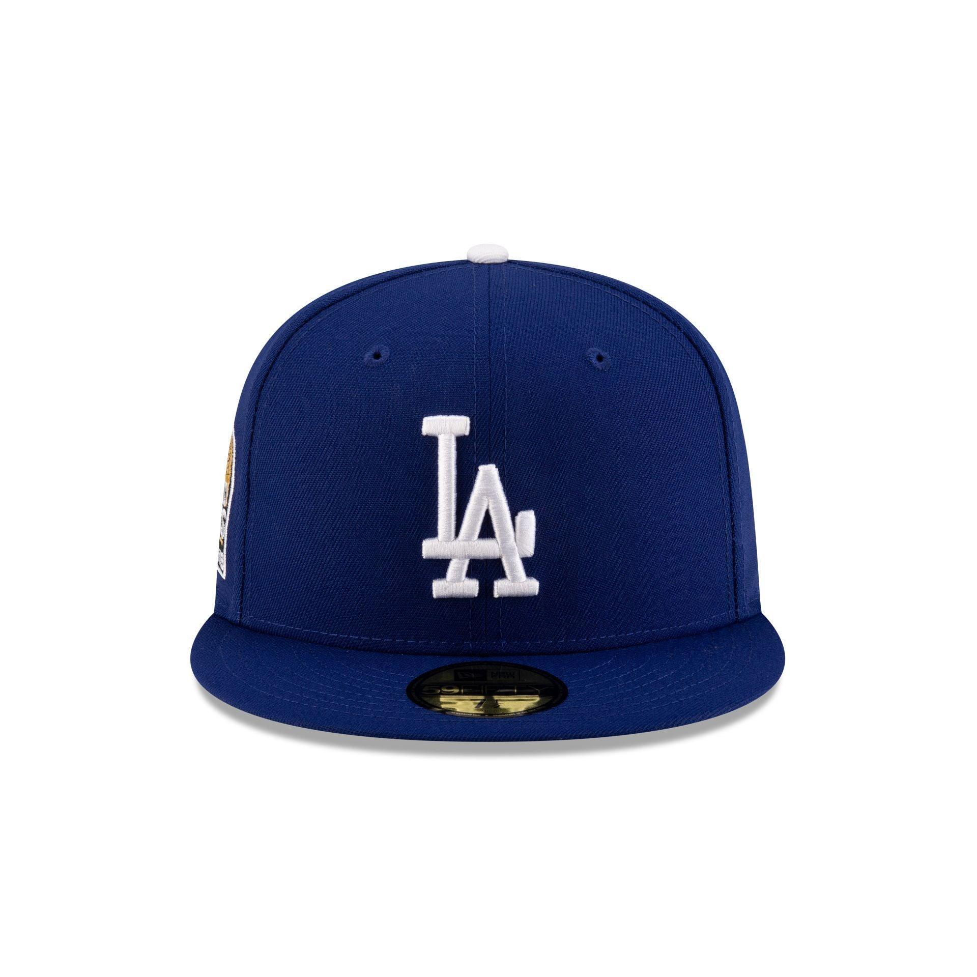 Los Angeles Dodgers 2024 World Series Champions Dark Royal 59FIFTY Fitted Hat Male Product Image