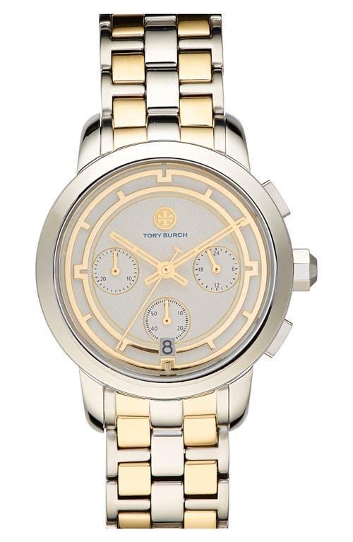 The Tory Chronograph Watch - Two-Tone Stainless Steel Product Image