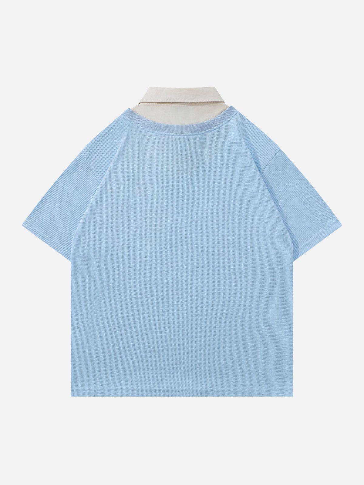 Aelfric Eden Layered Stripe Tie Tee Product Image