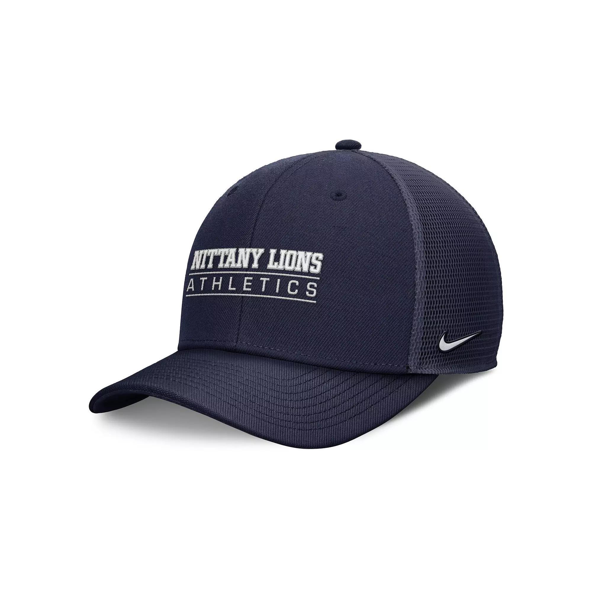Men's Nike Navy Penn State Nittany Lions Rise Adjustable Hat, Blue Product Image