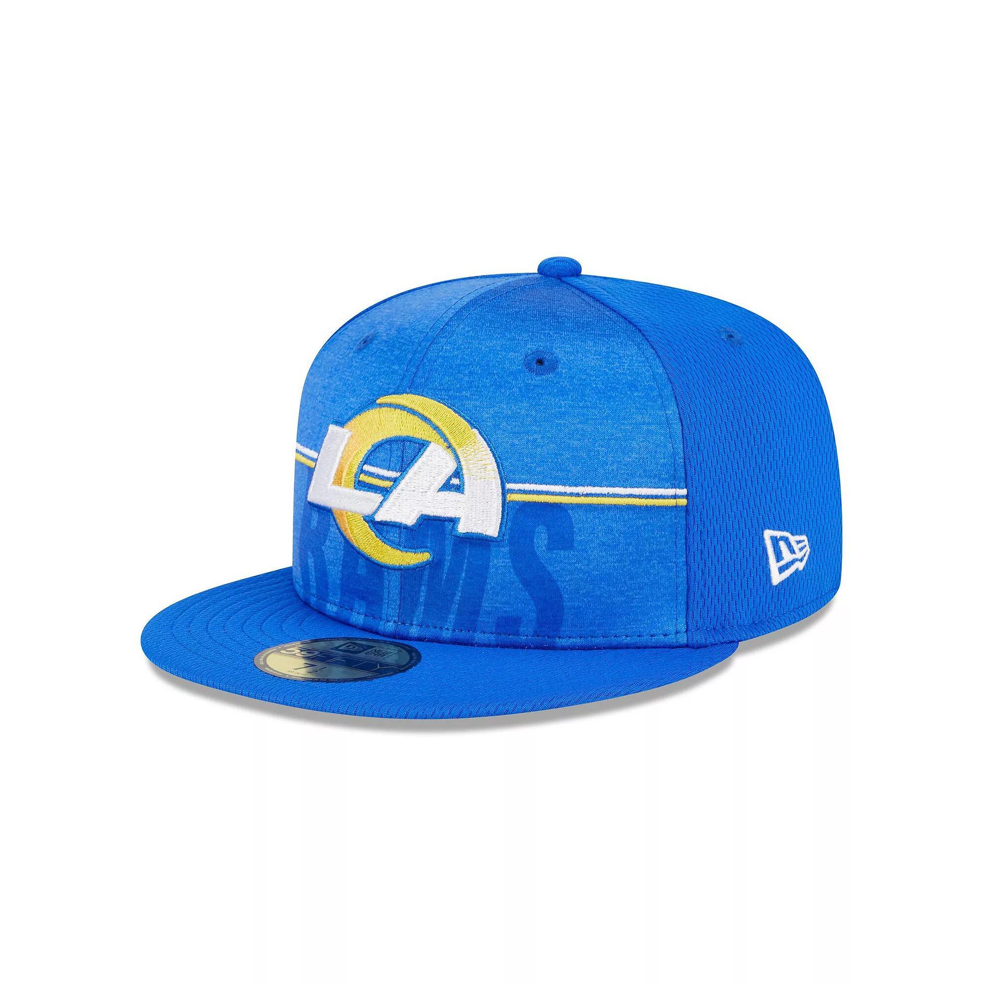 Men's New Era Royal Los Angeles Rams 2023 NFL Training Camp 59FIFTY Fitted Hat,  Product Image