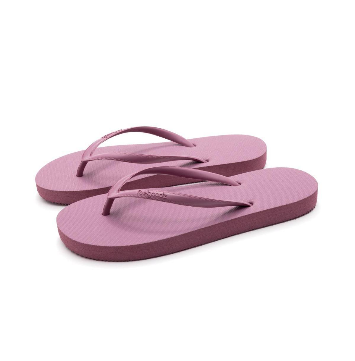 Feelgoodz Womens Slimz Core Natural Rubber Flip-Flop Thong Sandals Product Image