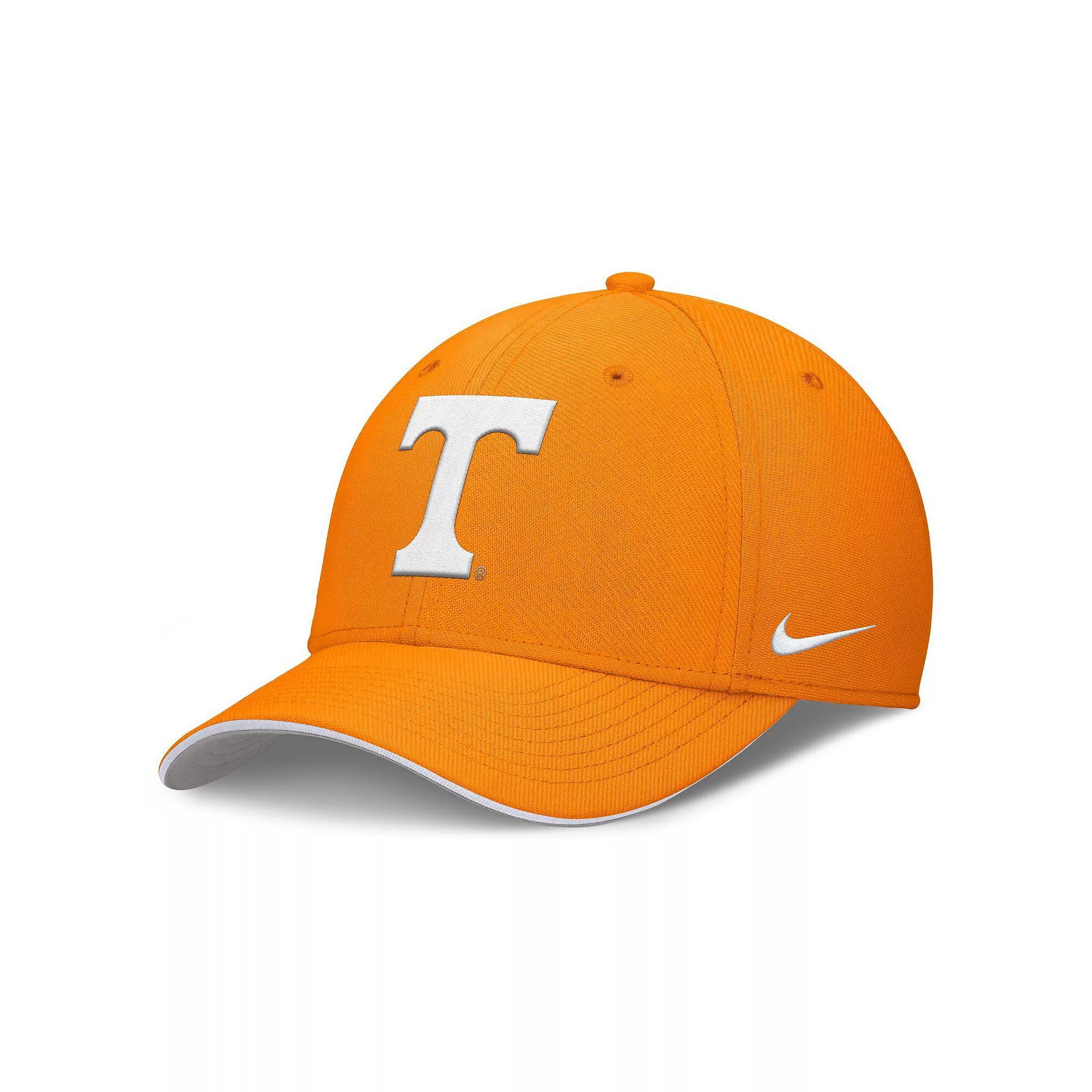 Men's Nike Tennessee Orange Tennessee Volunteers 2025 Dugout Coaches Rise Swoosh Performance Flex Hat, Size: Medium/Large Product Image