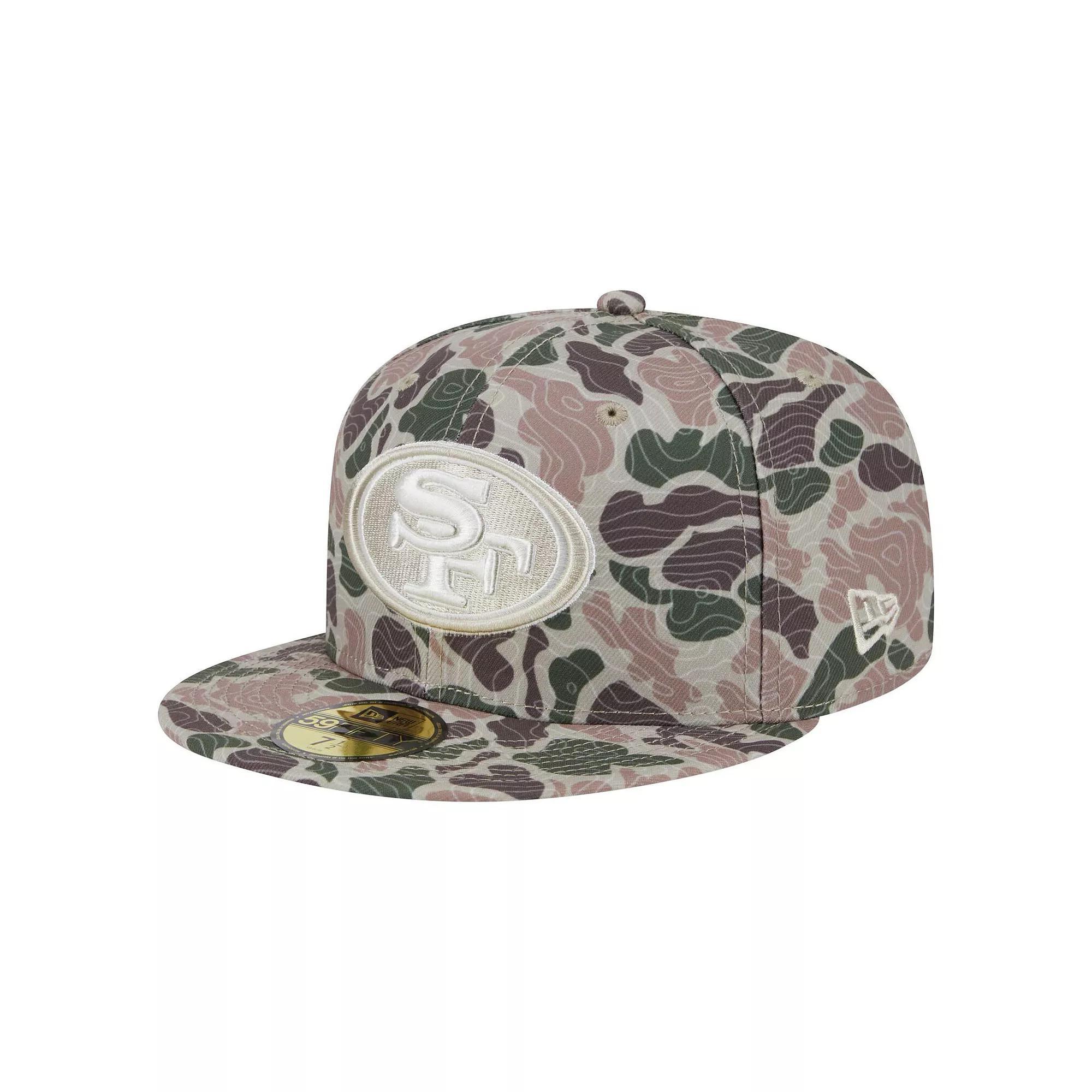 Men's    Geo Camo 59FIFTY Fitted Hat, Size: 7 3/8, Green Product Image