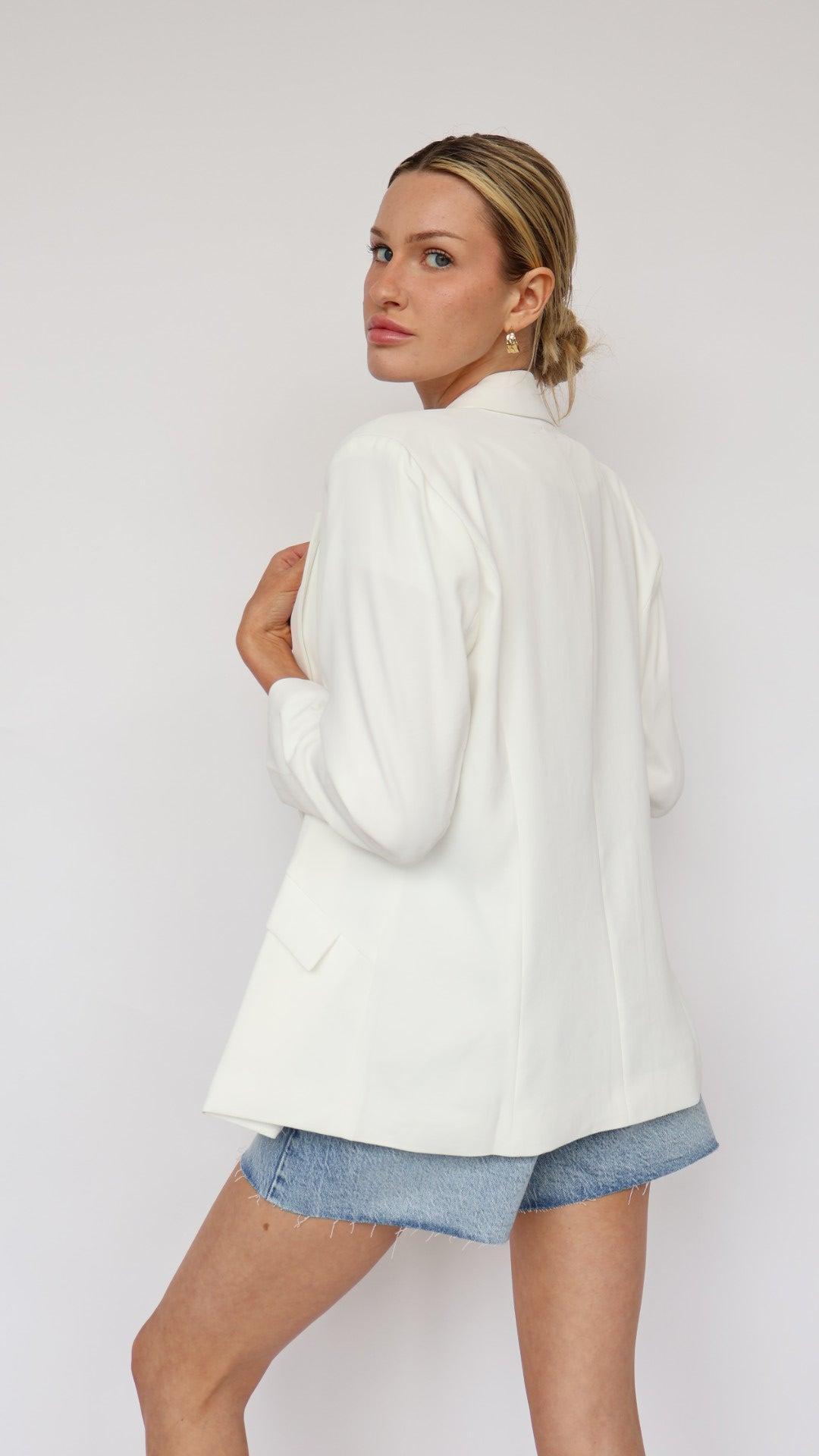 Amy Ruched Blazer Product Image