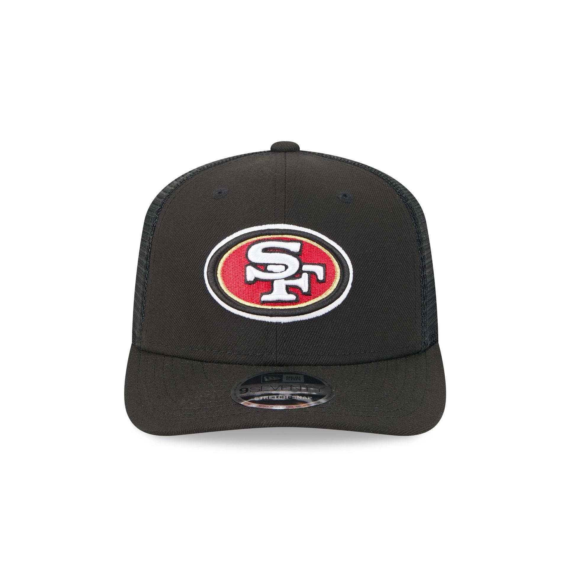 San Francisco 49ers Team Black 9SEVENTY Trucker Hat Male Product Image