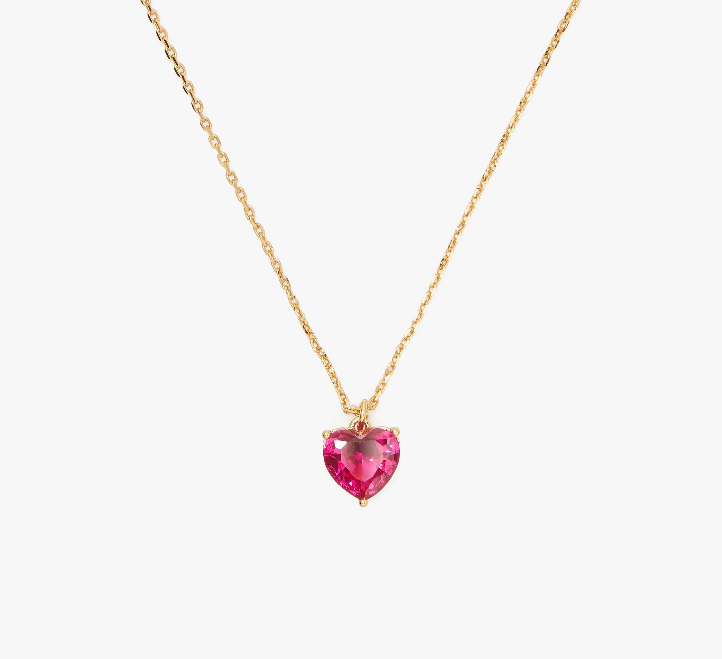 kate spade new york My Love April Birthstone Heart Pendant Necklace, 16-19 Product Image