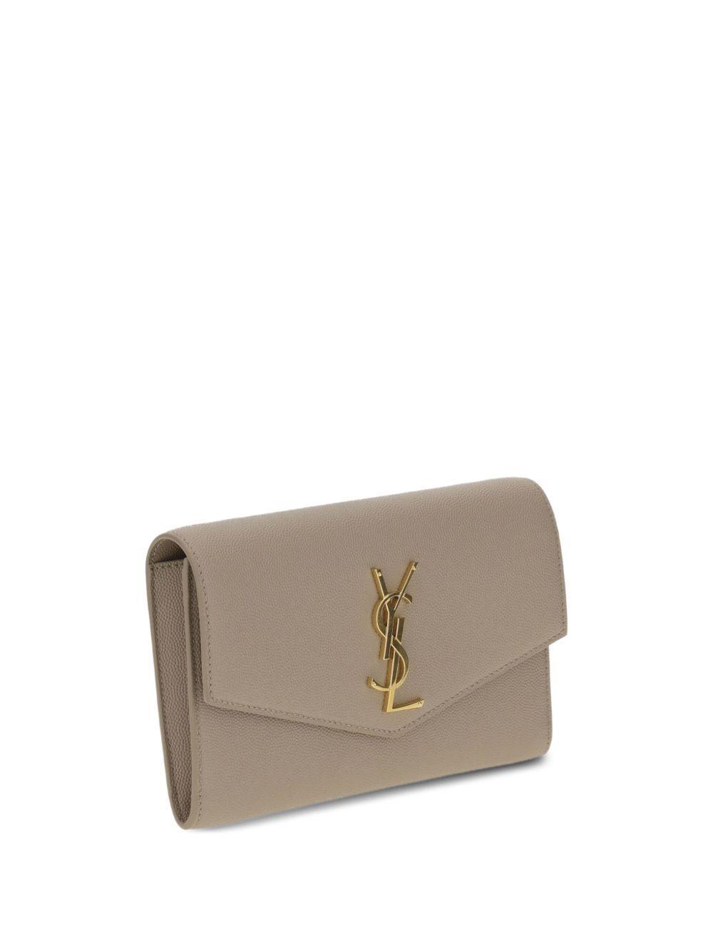 Uptown envelope leather clutch bag Product Image