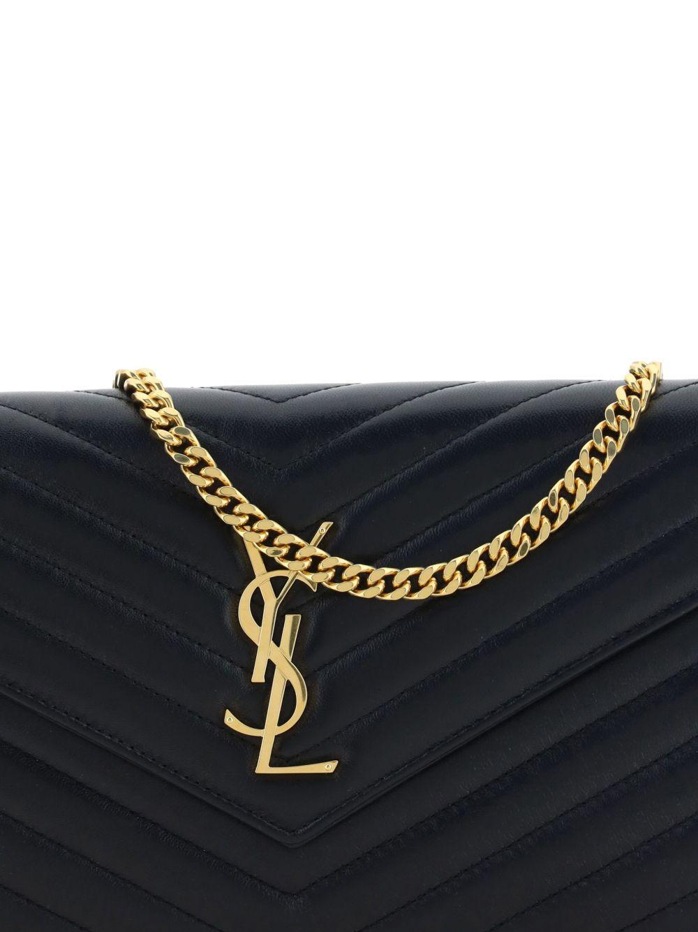 Cassandre leather chain wallet Product Image