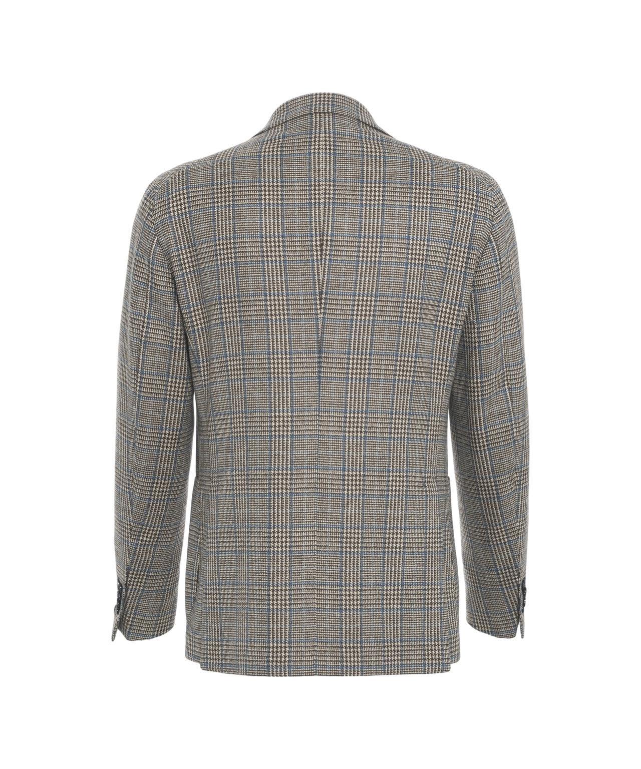 Virgin wool houndstooth blazer Product Image