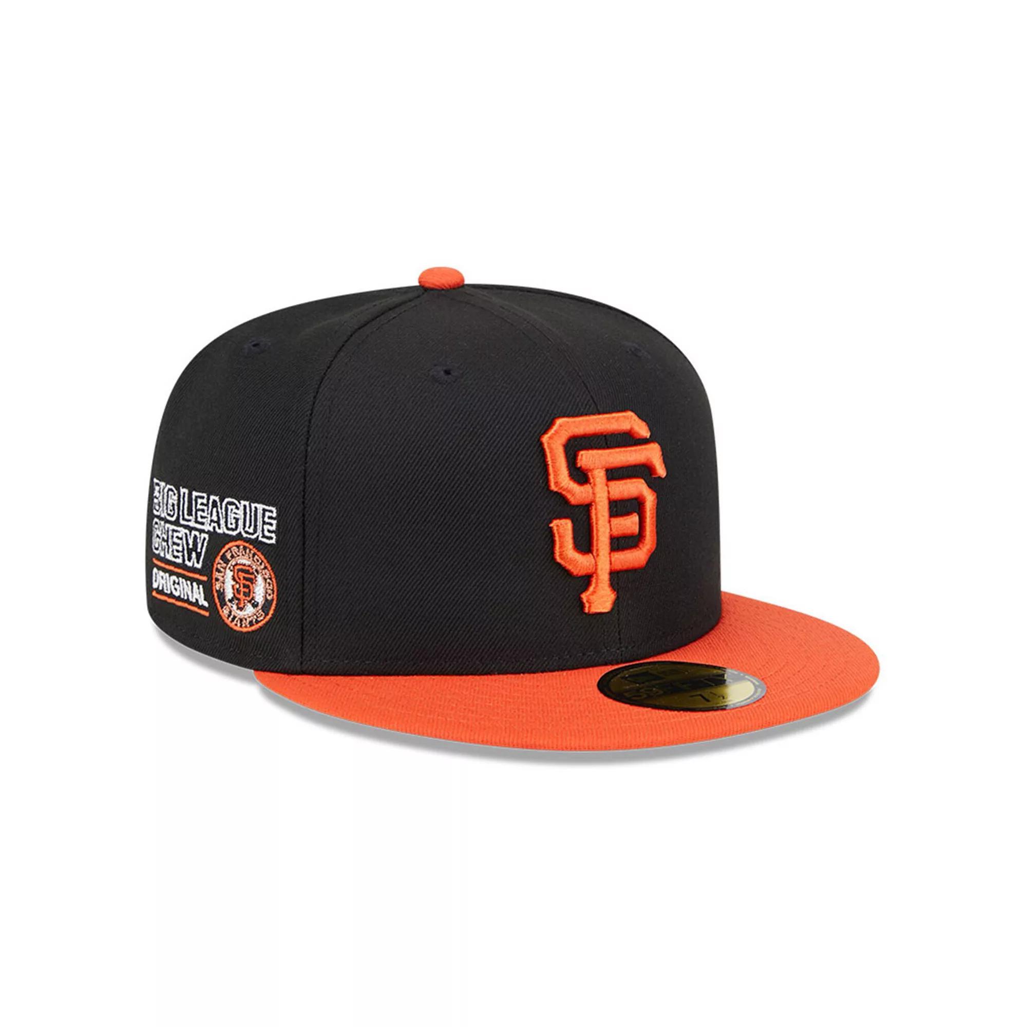 Men's New Era Black San Francisco Giants Big League Chew Team 59FIFTY Fitted Hat, Size: 7 7/8 Product Image