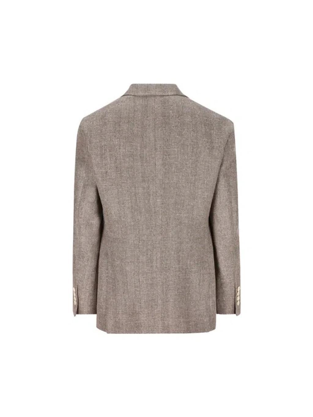 BRUNELLO CUCINELLI Jackets In Bark Product Image