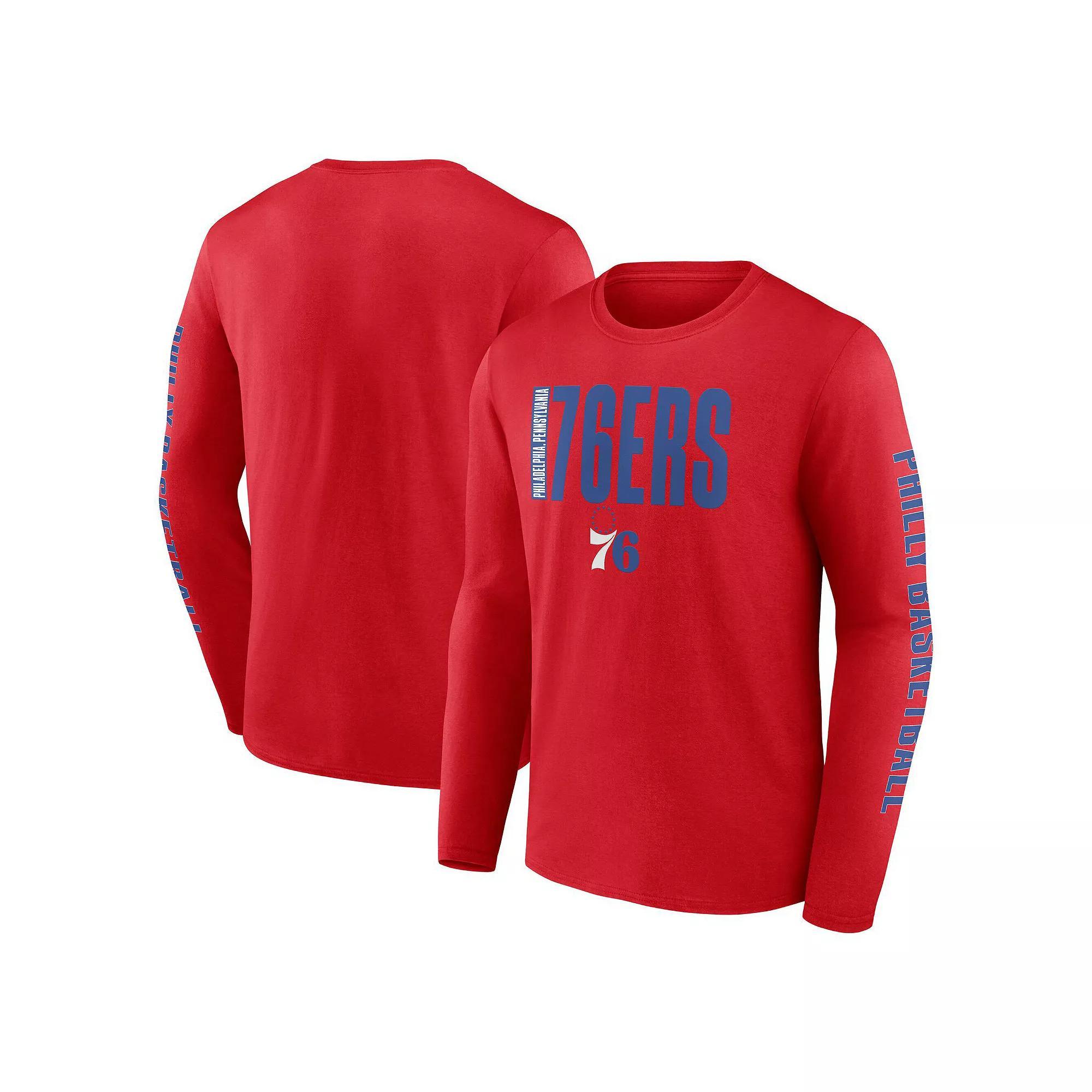 Men's Fanatics  Red Chicago Blackhawks Authentic Pro Core Primary Long Sleeve T-Shirt, Size: Medium Product Image