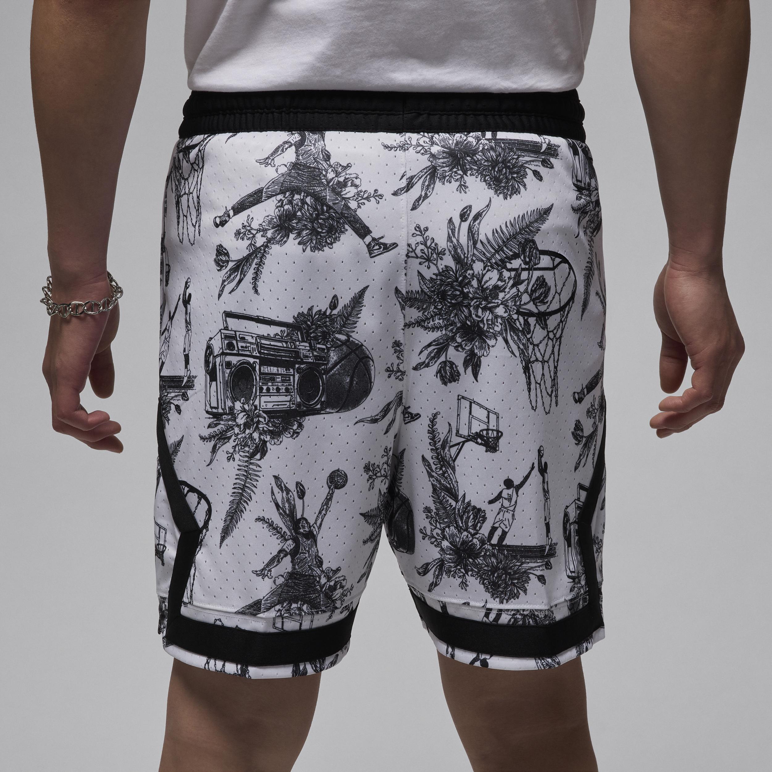 Men's Jordan Sport Dri-FIT Printed Diamond Shorts Product Image