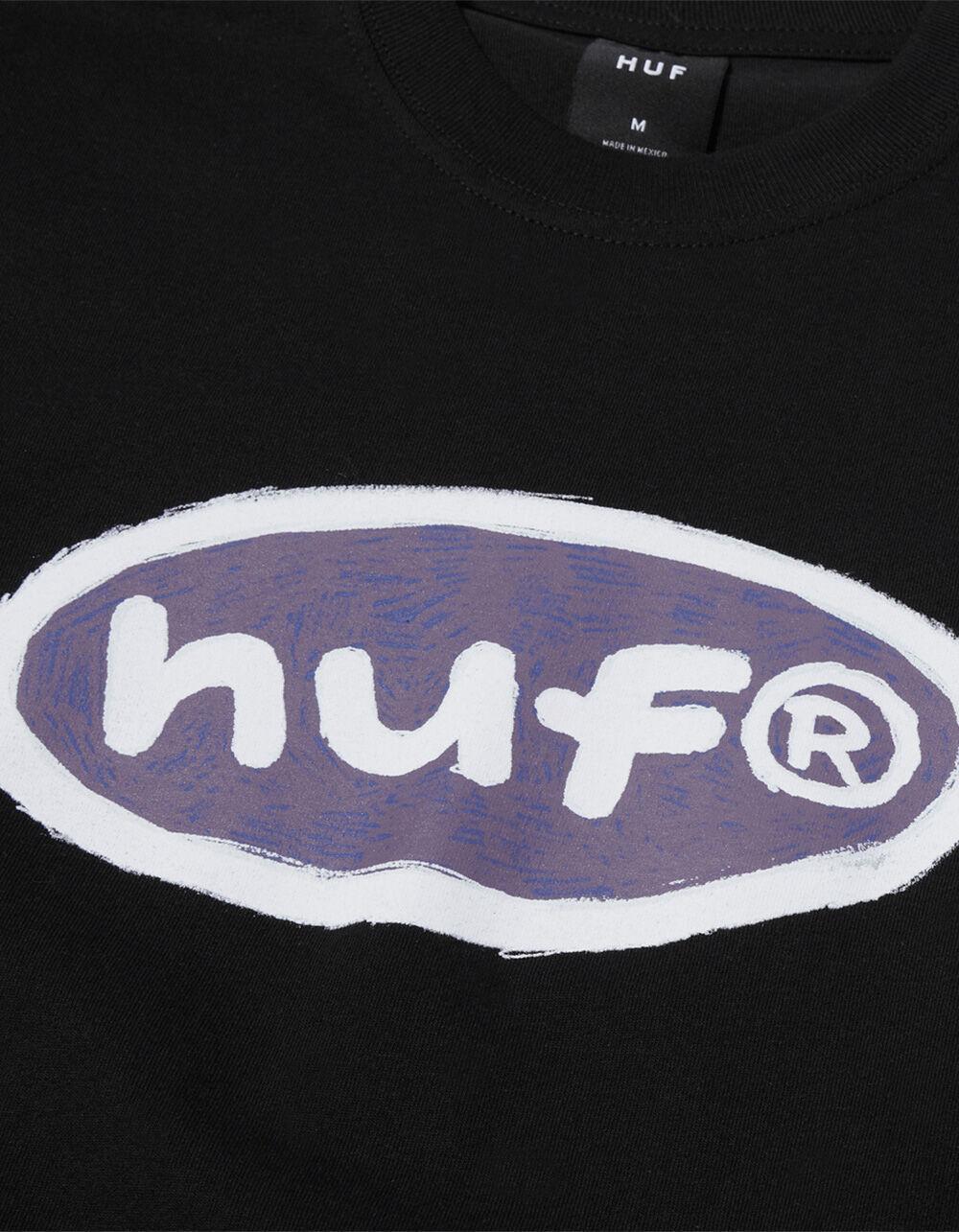 HUF Pencilled In Mens Tee - BERRY Product Image