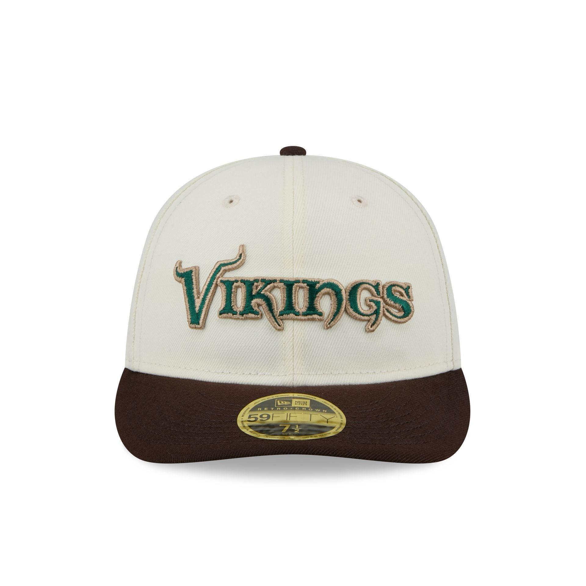 Minnesota Vikings Forest Visor Retro Crown 59FIFTY Fitted Hat Male Product Image