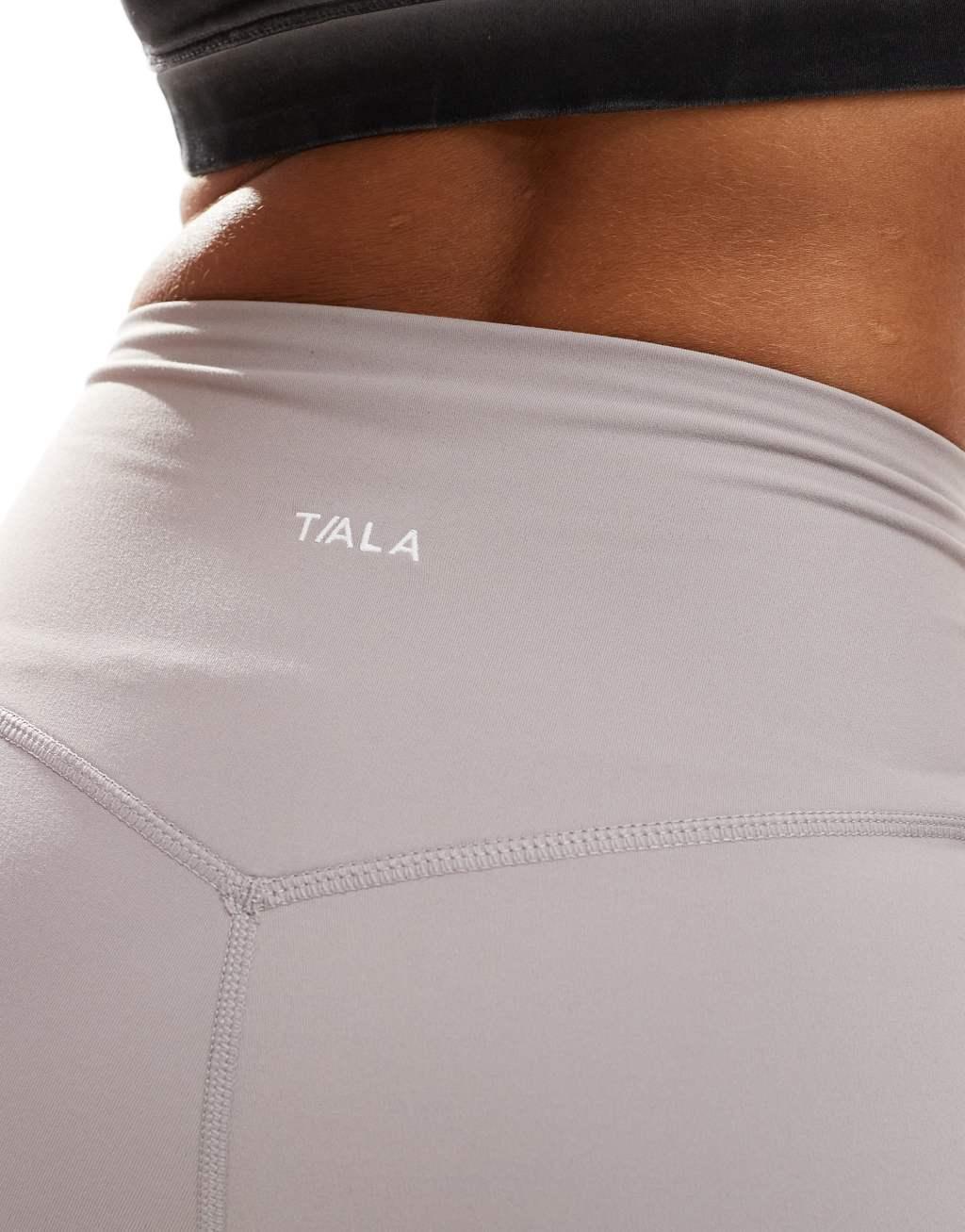 Tala DayFlex high waist wide leg flared yoga pants in taupe Product Image