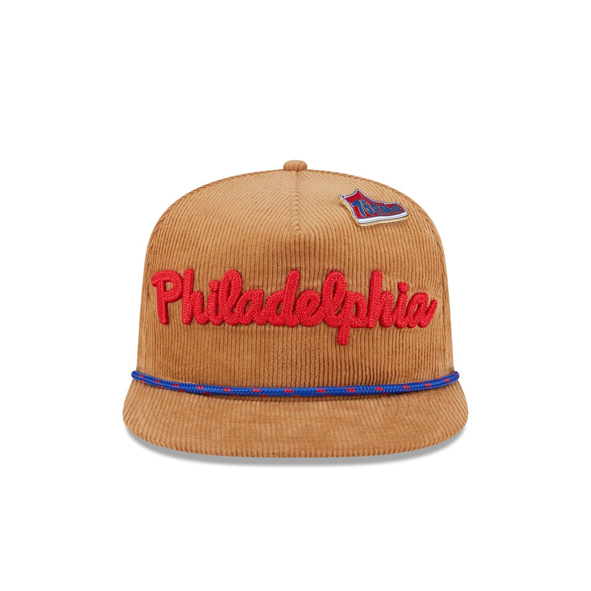 Philadelphia 76ers 2025 All-Star Game Fan Pack Corduroy Golfer Hat Male Product Image