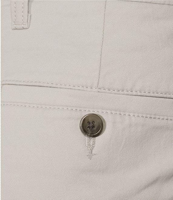 Roundtree & Yorke The Cloud Short Collection 11#double; Flat Front Washed Chino Shorts Product Image