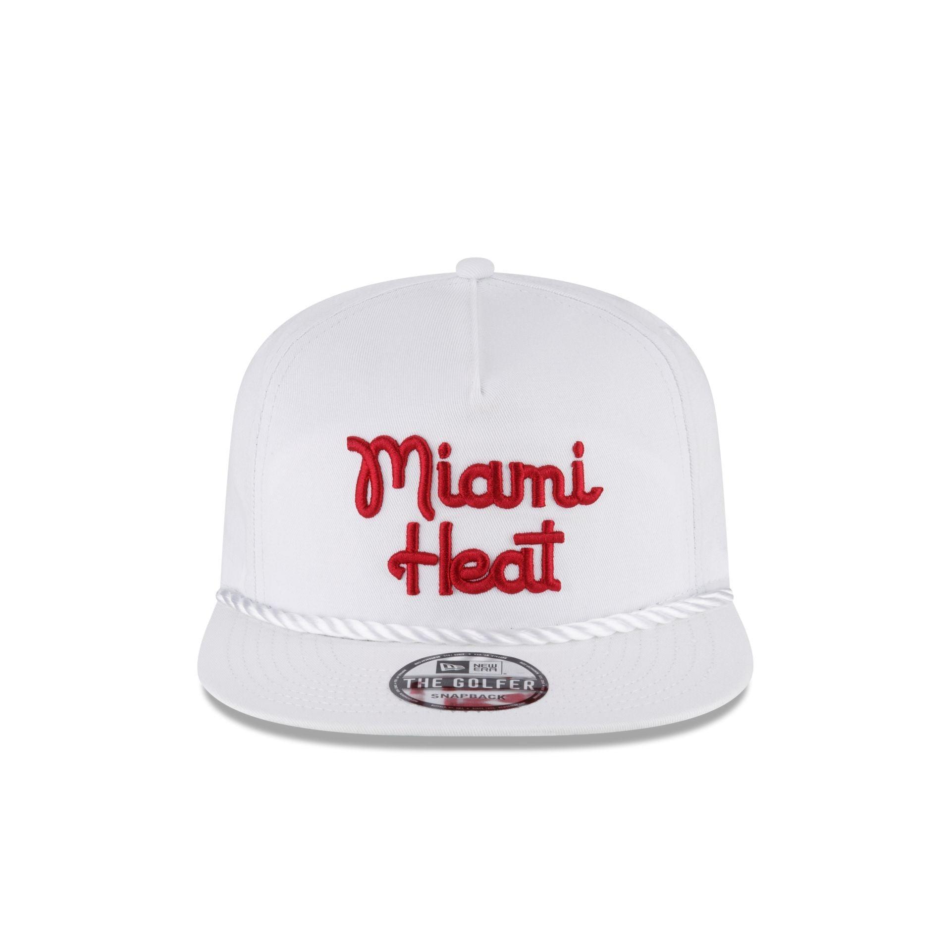 Miami Heat Script Golfer Hat Male Product Image