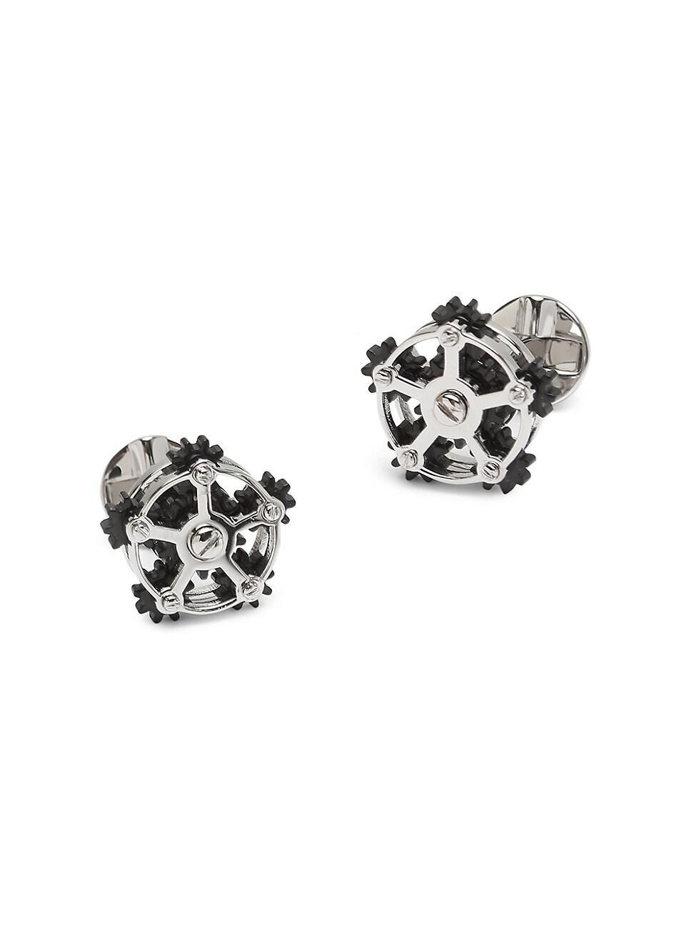 Rotating Gear Cufflinks Product Image