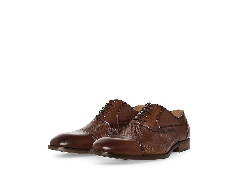 Steve Madden Mens Proctr Leather Cap Toe Oxfords Product Image