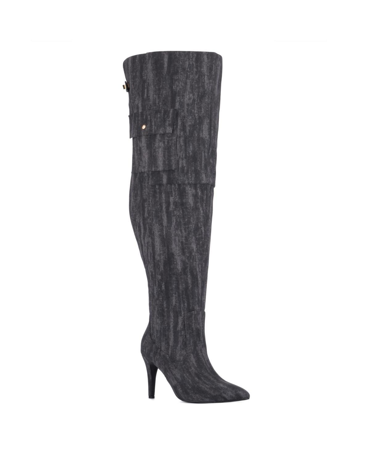 Womens Fashion to Figure Scarlet Thigh-High Wide Width Boots Product Image