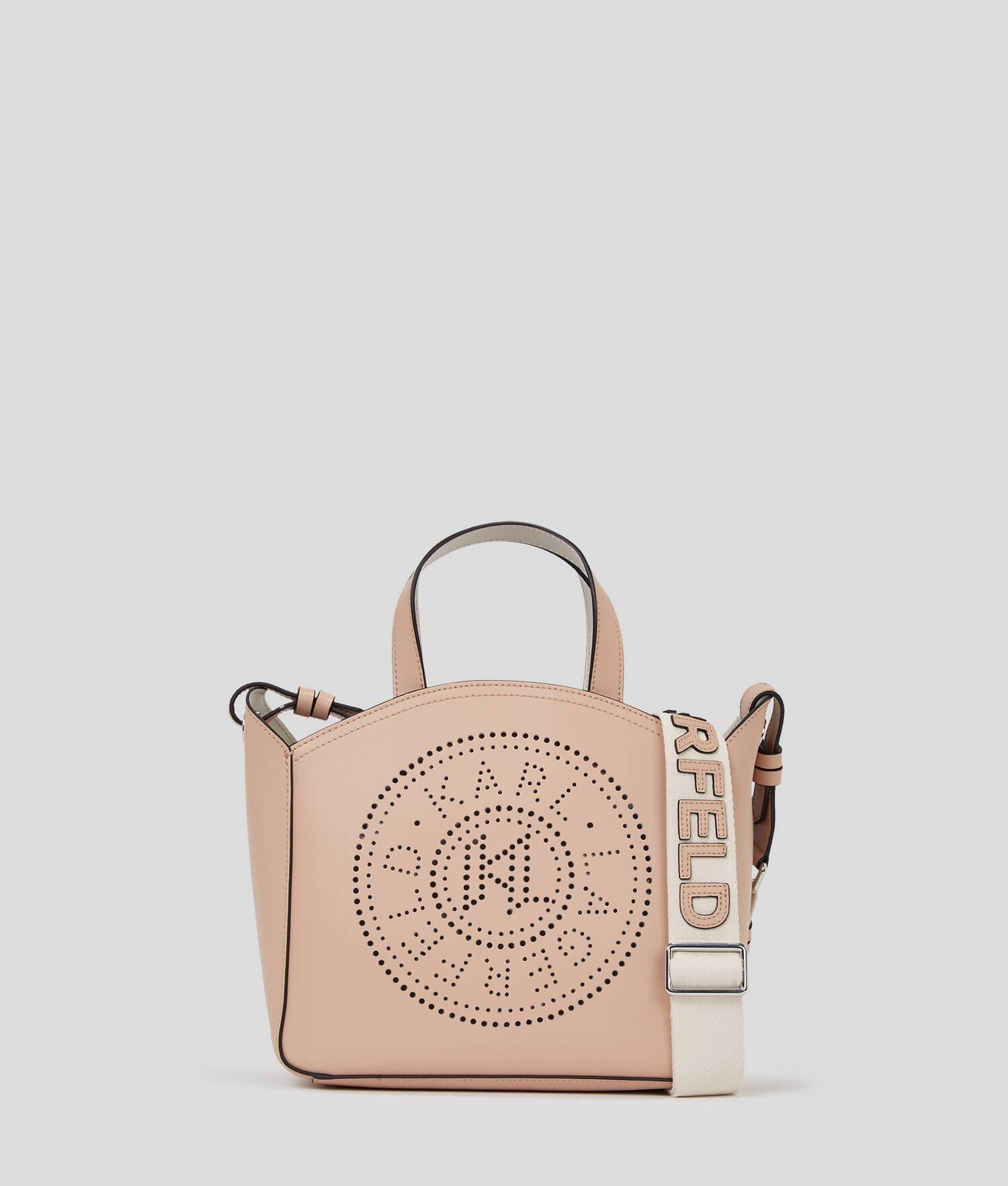 K/CIRCLE PERFORATED SMALL TOTE BAG Product Image