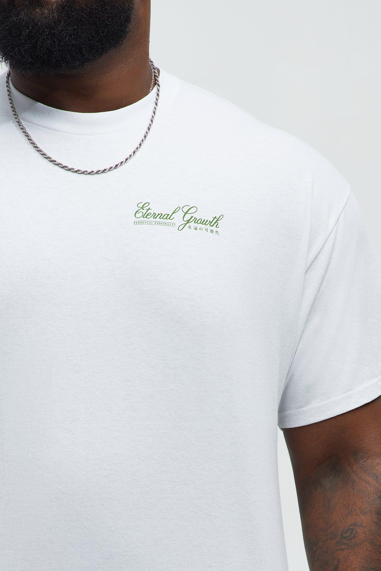 Eternal Growth Short Sleeve Tee - White Male Product Image