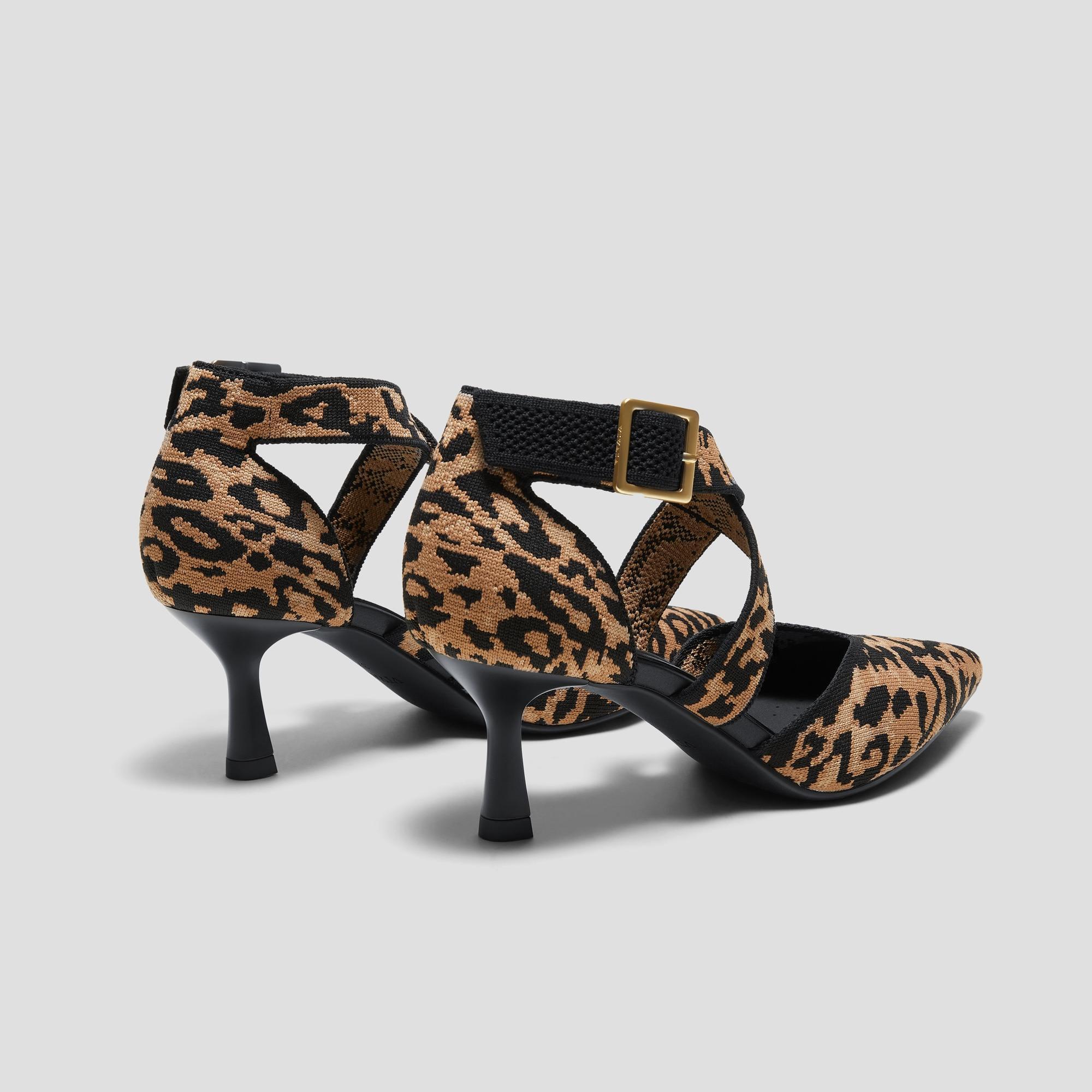 Pointed-Toe Cross-Strap Stilettos (Anabelle) Product Image