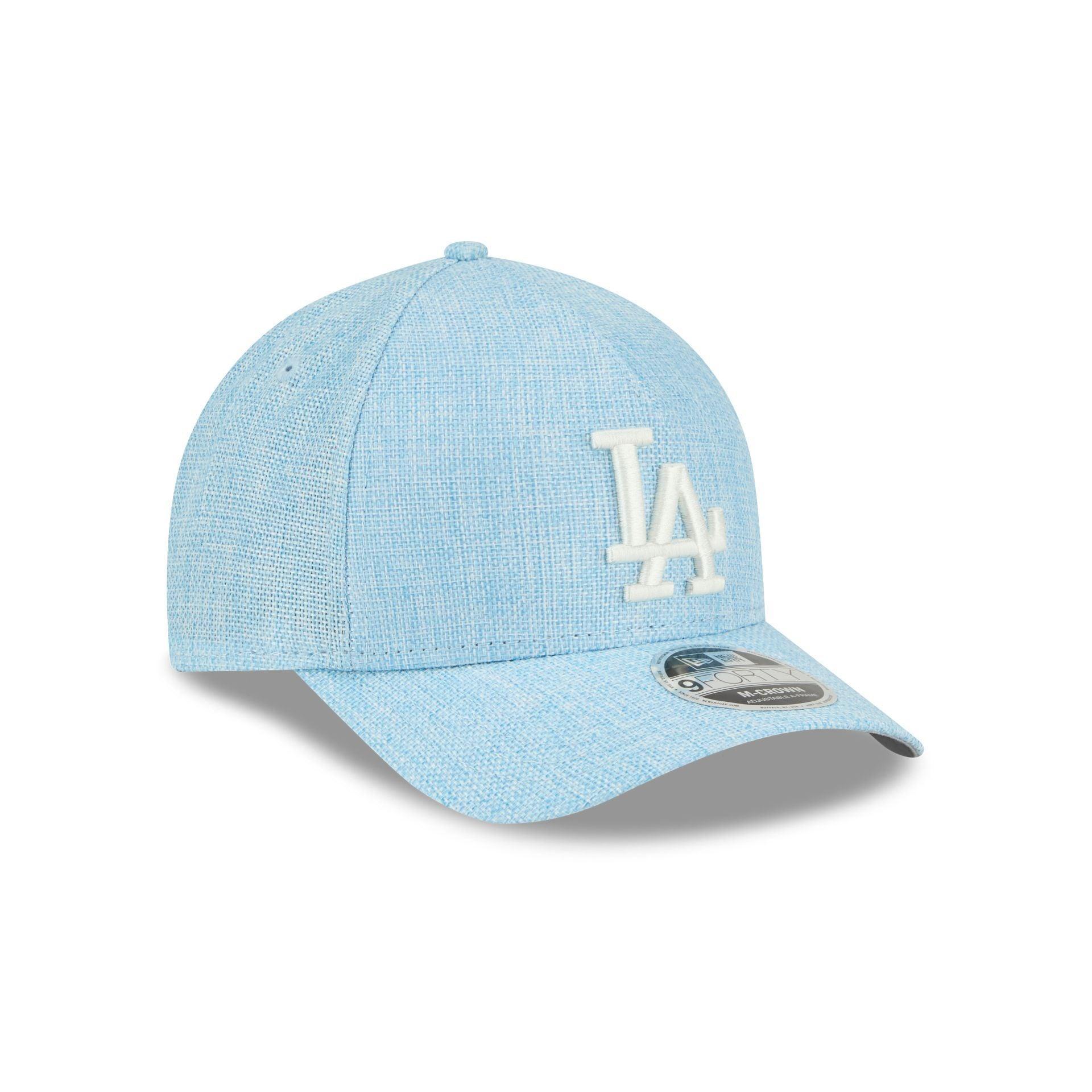 Los Angeles Dodgers Cotton Weaver Blue 9FORTY M-Crown A-Frame Snapback Hat Male Product Image