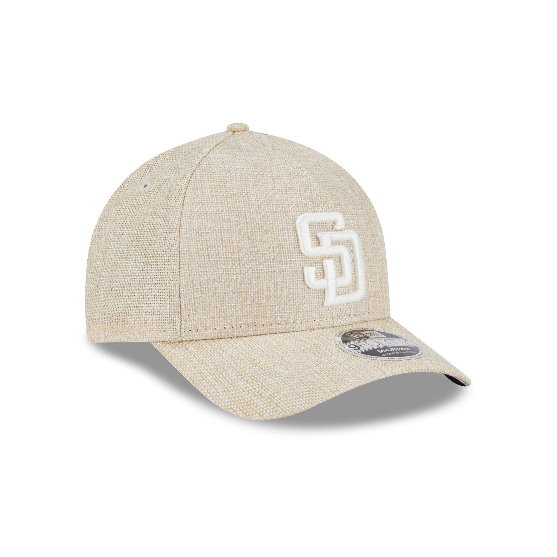 San Diego Padres Cotton Weave Stone 9FORTY M-Crown A-Frame Snapback Hat Male Product Image