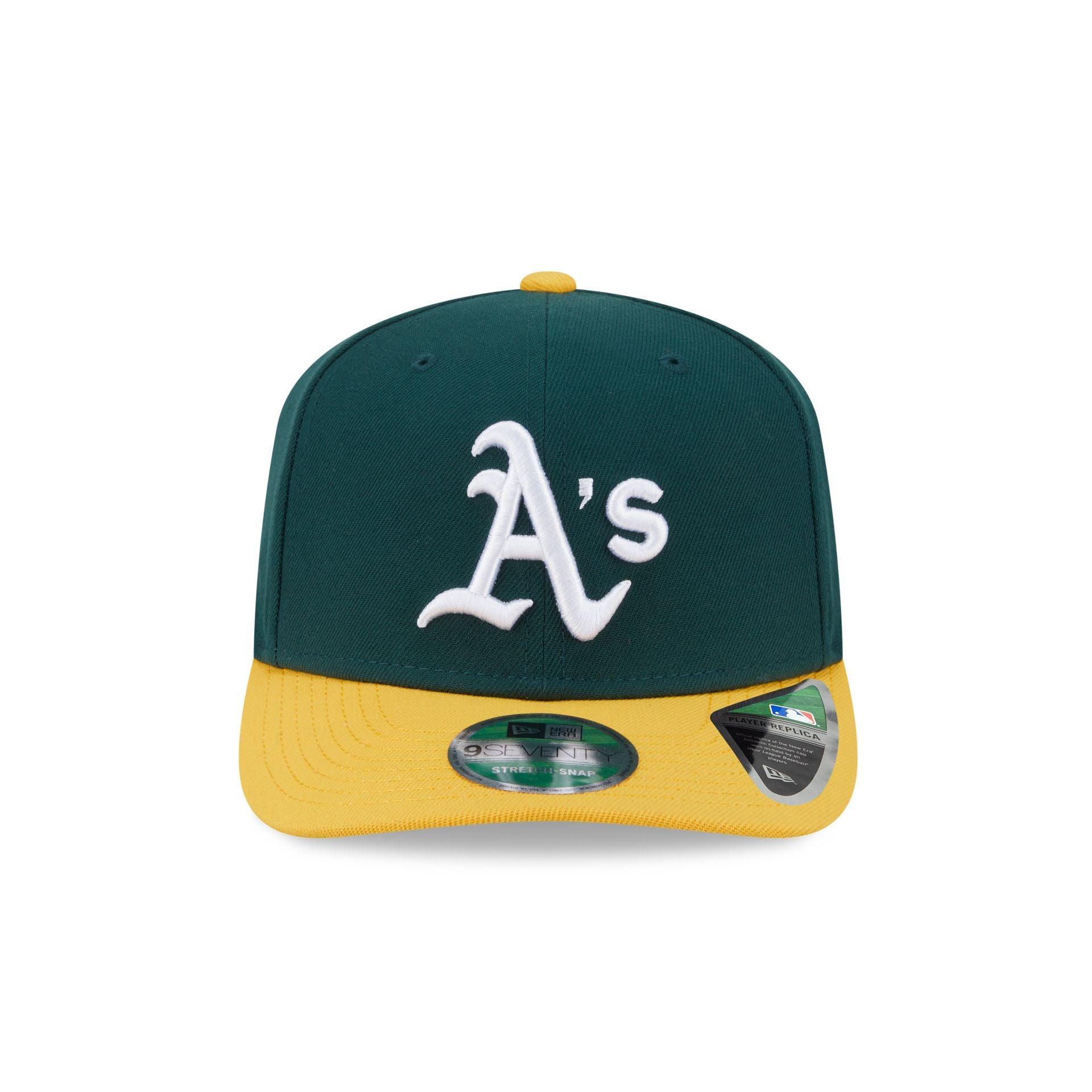 Oakland Athletics Home 9SEVENTY Stretch-Snap Hat Male Product Image