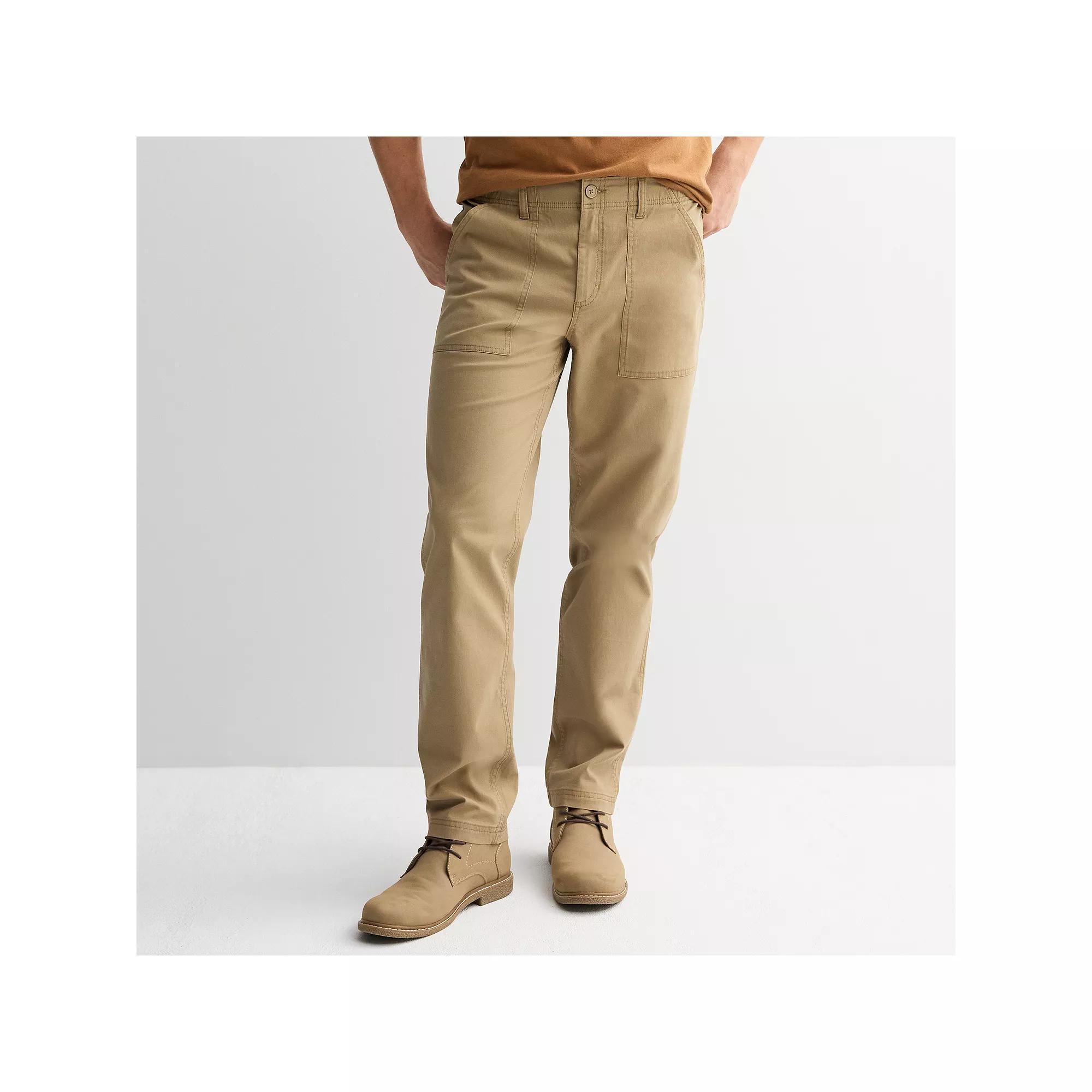 Men's Sonoma Goods For Life® Essential Utility Pant, Size: Small, Dark Green Product Image