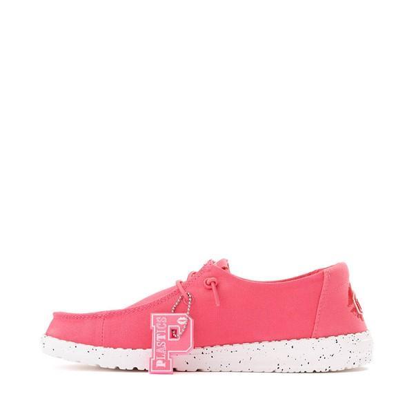 Womens HEYDUDE x Mean Girls Wendy Burn Book Slip-On Casual Shoe - Pink Product Image