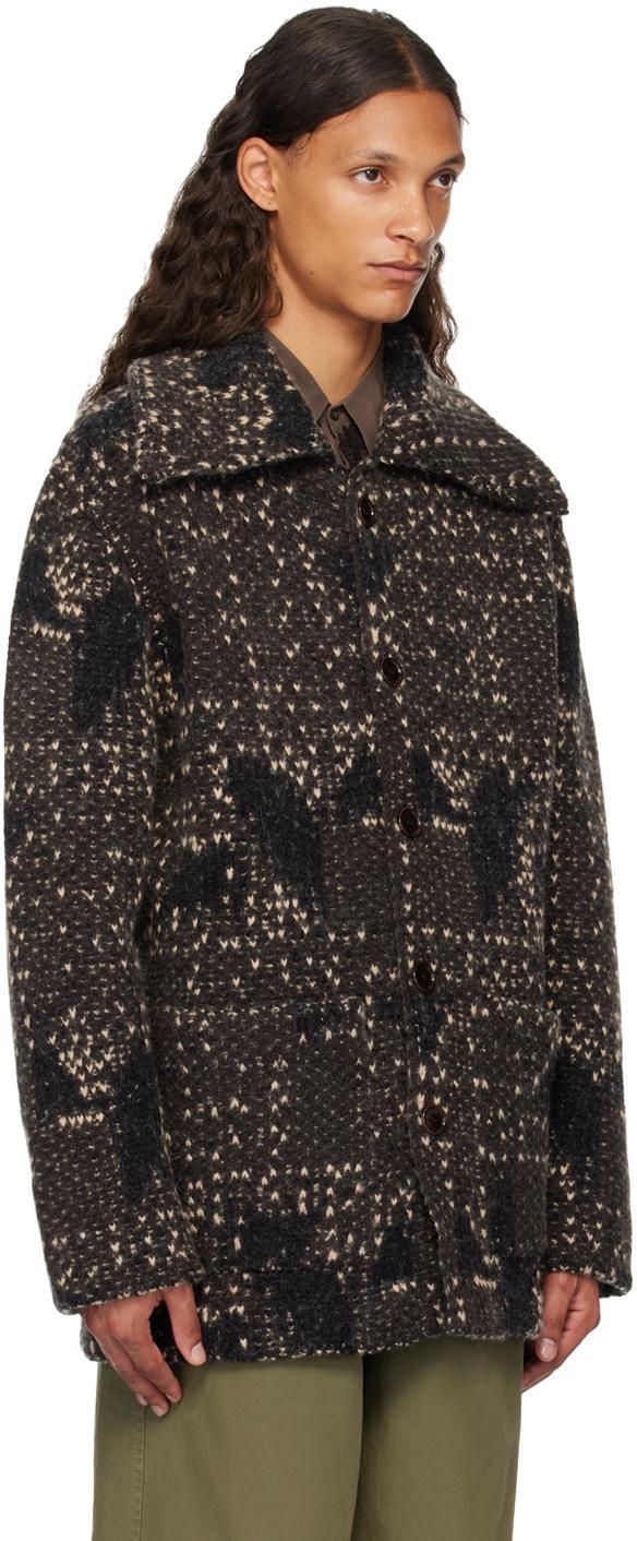 DRIES VAN NOTEN Montay Cardigan In Brown Product Image