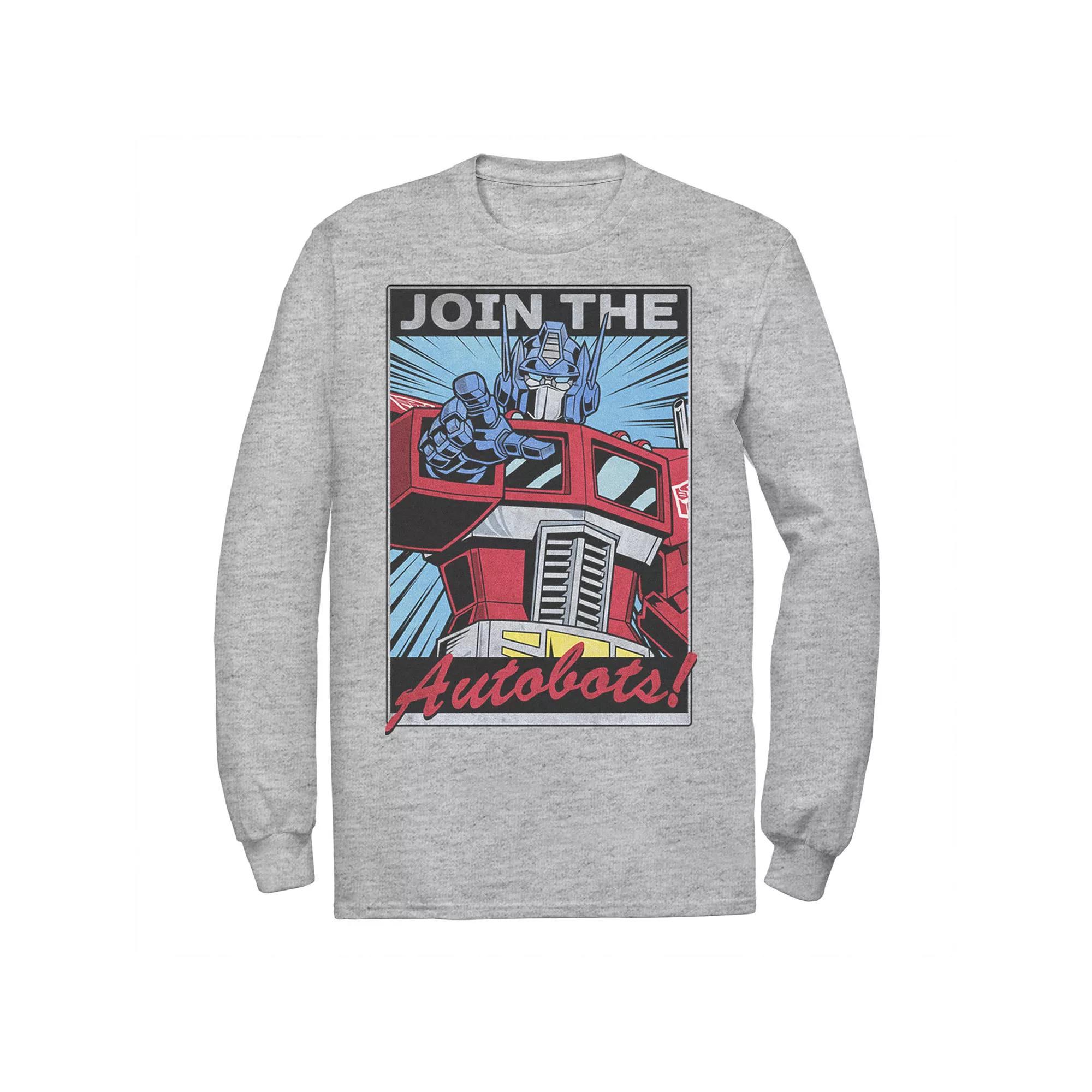 Men's Transformers Join The Autobots Poster Graphic Tee,  Product Image