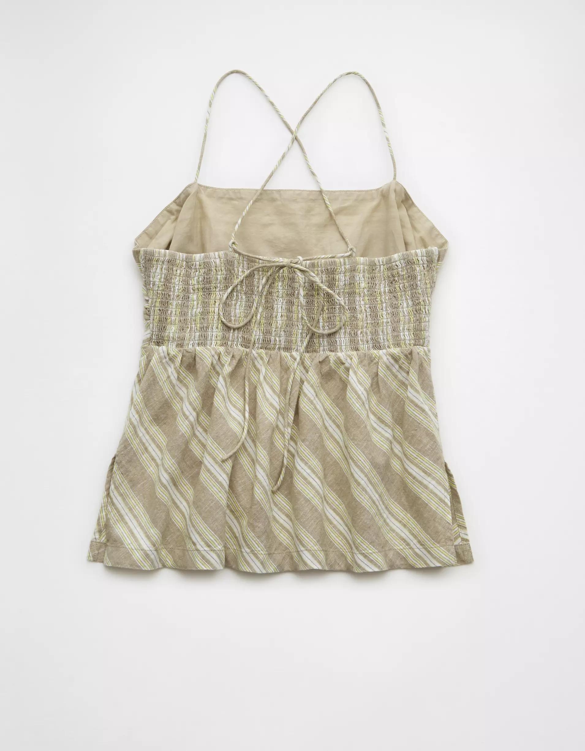 AE Striped Halter Top Product Image