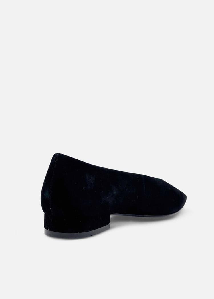 Slick Suede Ballet Flats Product Image