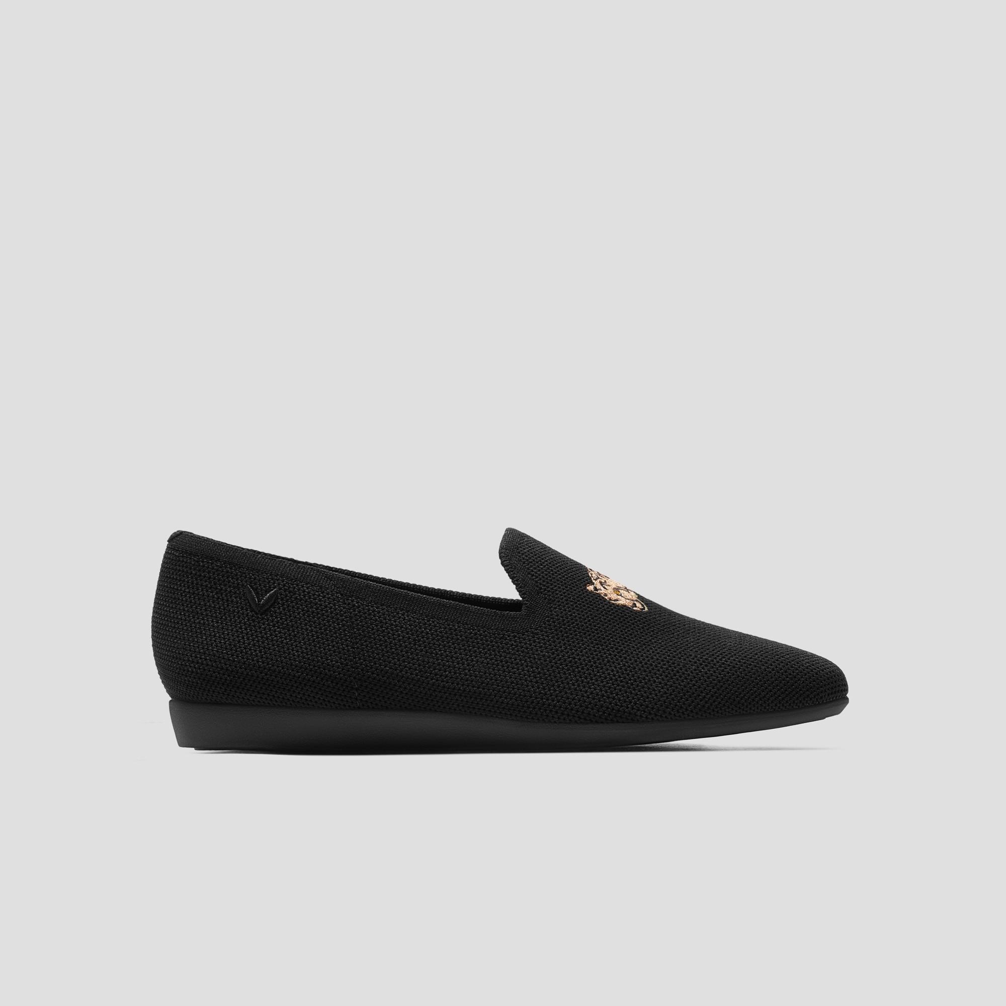 Water-Repellent Square-Toe Loafers (Samantha Walker) Product Image