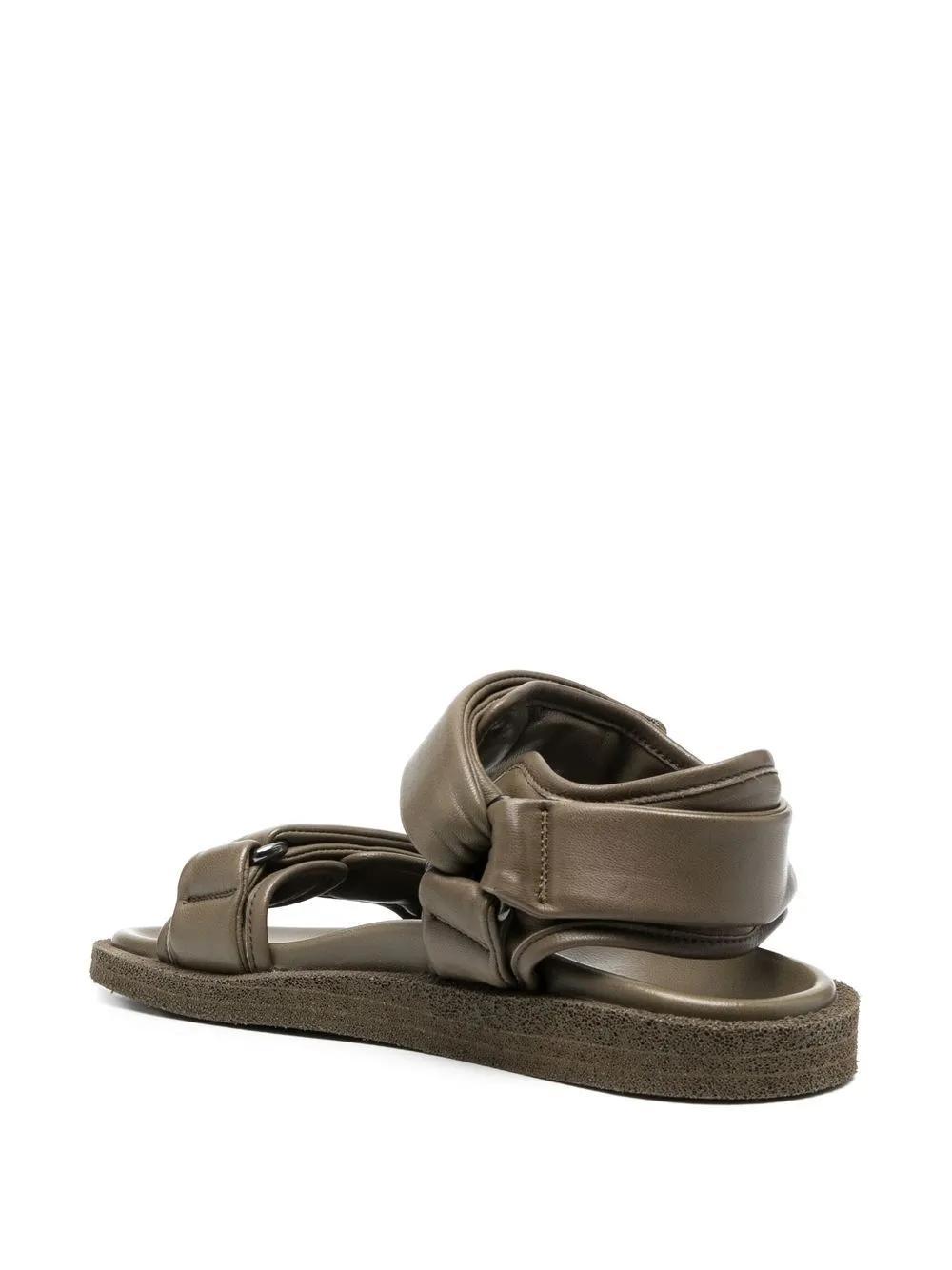 OFFICINE CREATIVE 30mm Touch-strap Open-toe Sandals In Green Product Image