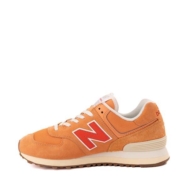 Womens New Balance 574 Athletic Shoe - Pink Granite / Moonbeam Product Image