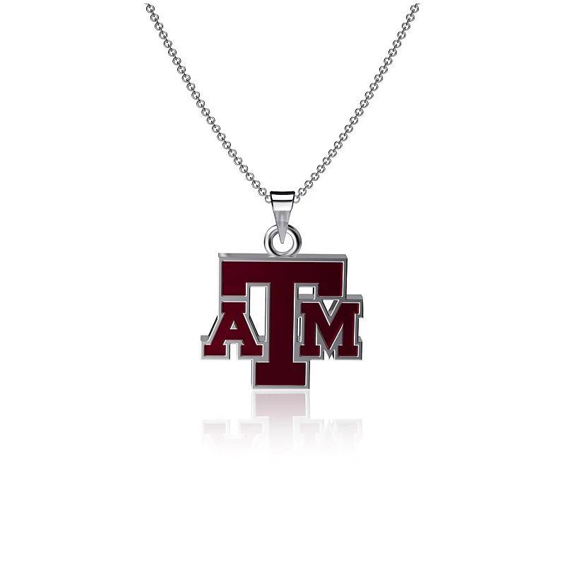 Dayna Designs Texas A&M Aggies Enamel Pendant Necklace, Womens, Team Product Image