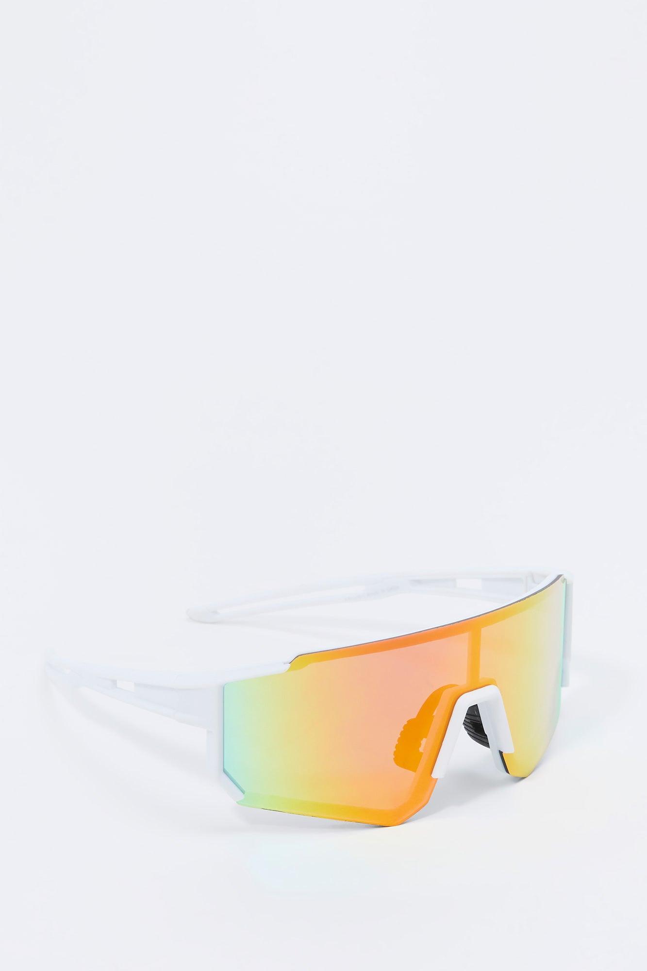 Rimless Shield Sunglasses Male Product Image