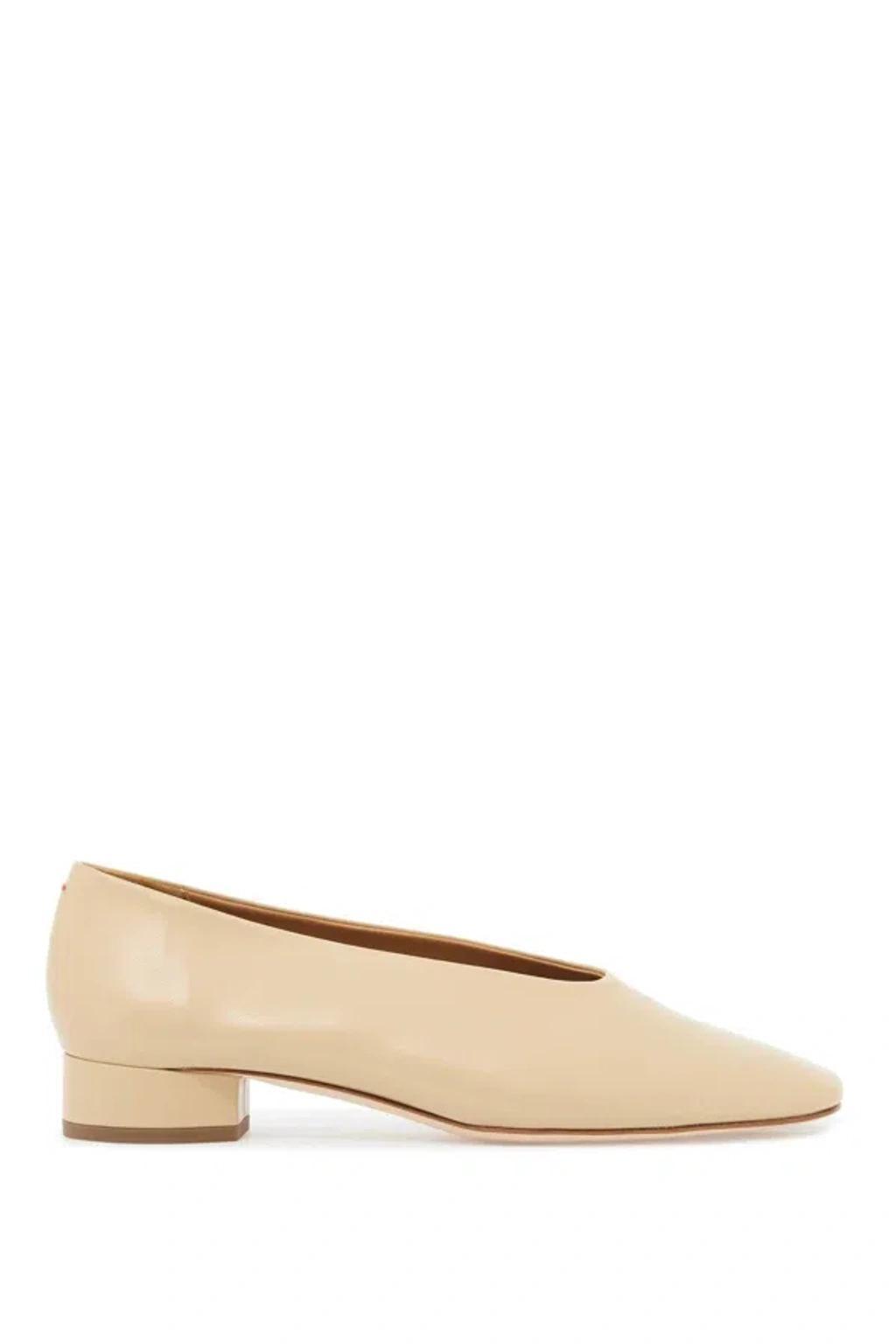 Off-white Delia Ballerina Flats In Beige Product Image